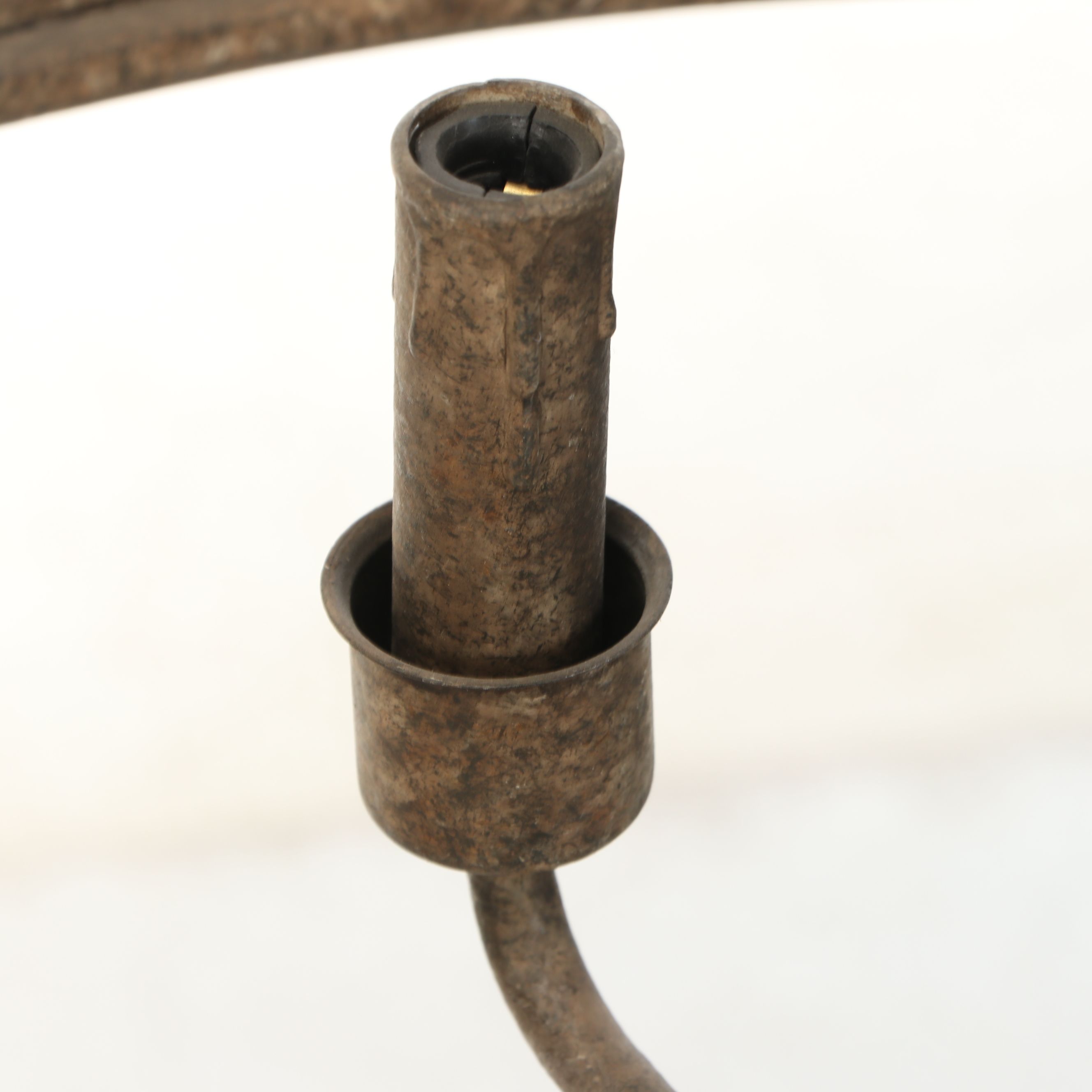 Modernist Metal Wire Diamond Drum Pendant Light