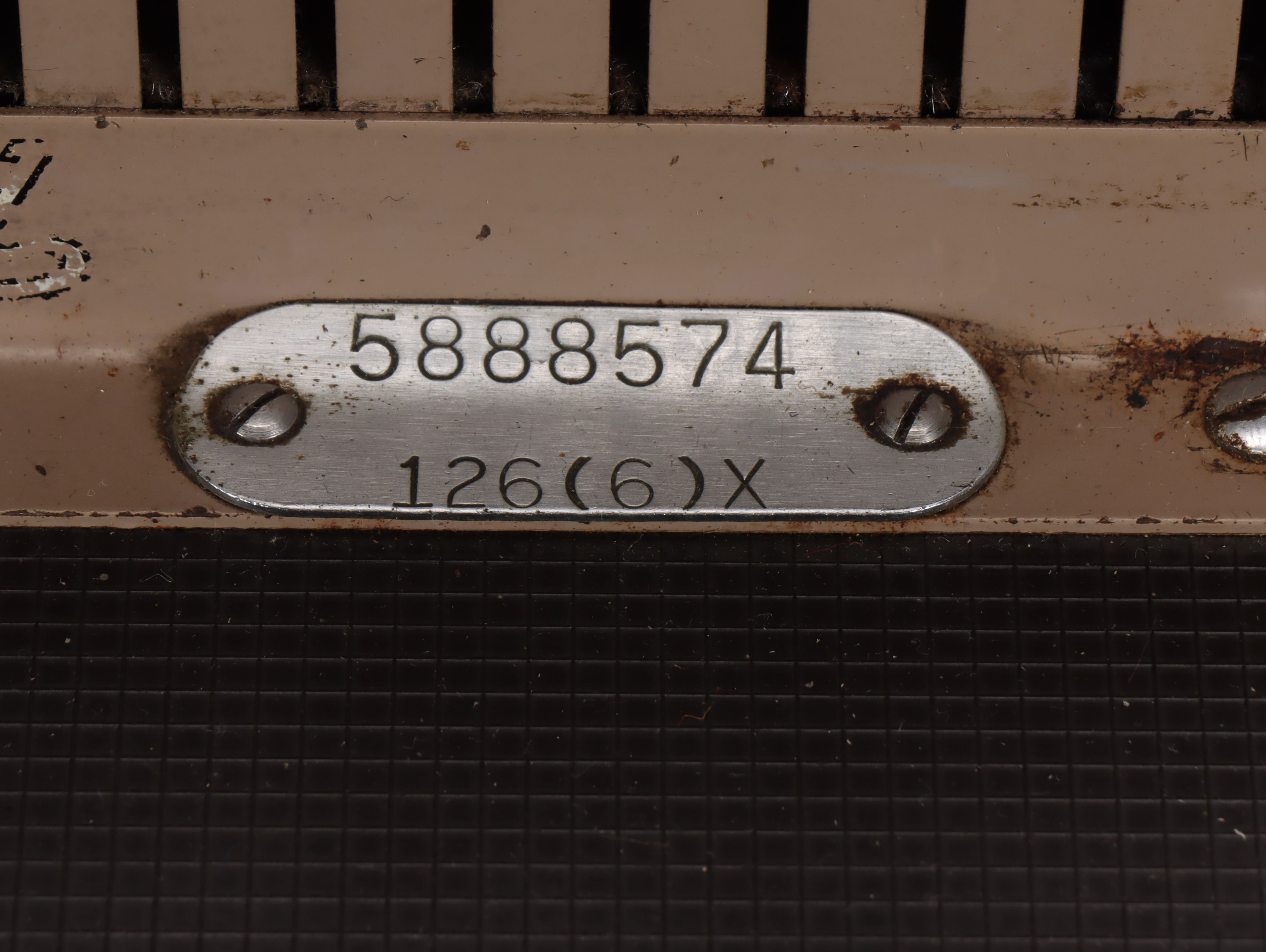 National Cash Register for Kresge Model 126(6)X Cash Register, Mid-20th C.