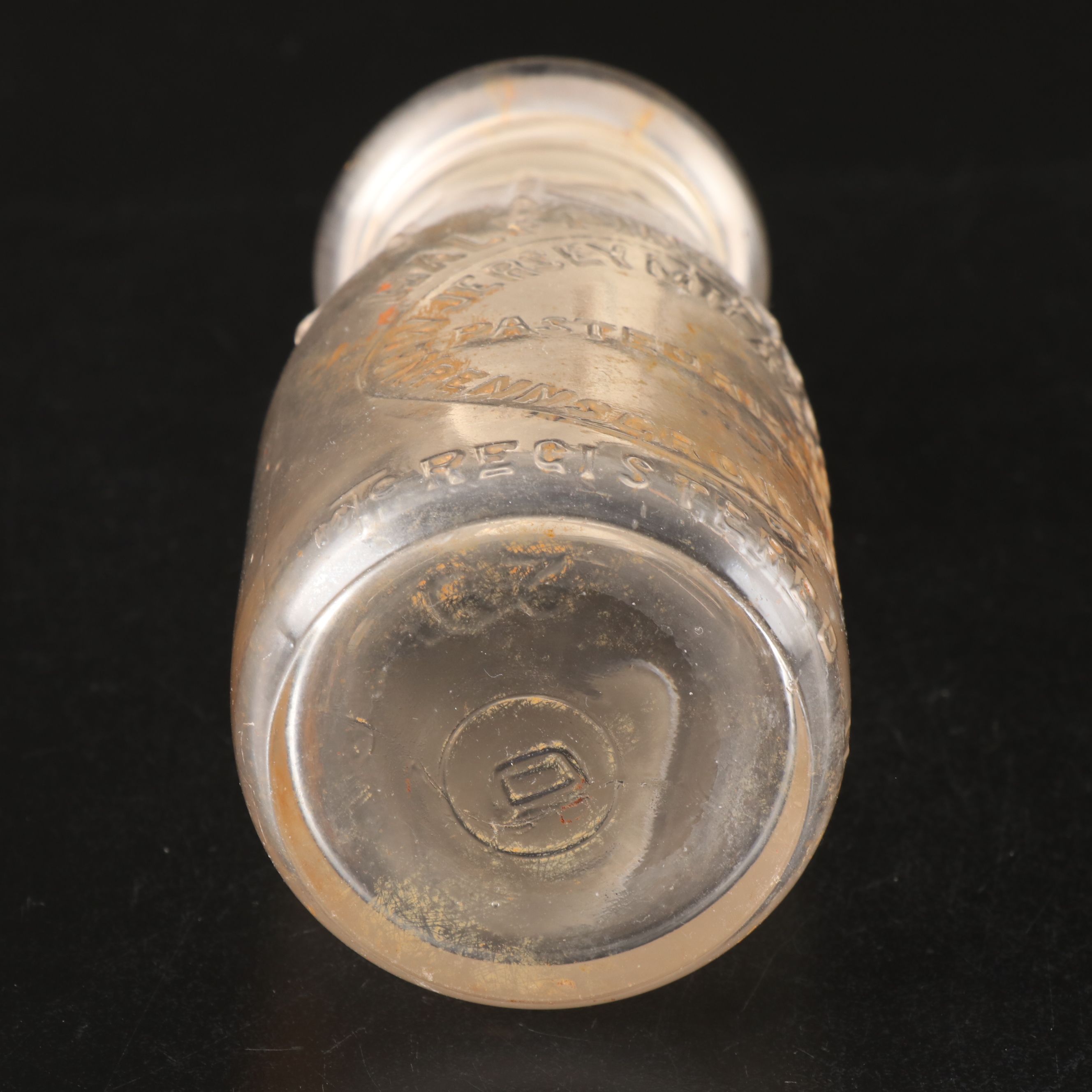 New Jersey Milk Products Co. and Dupont Antique Glass Milk Bottles