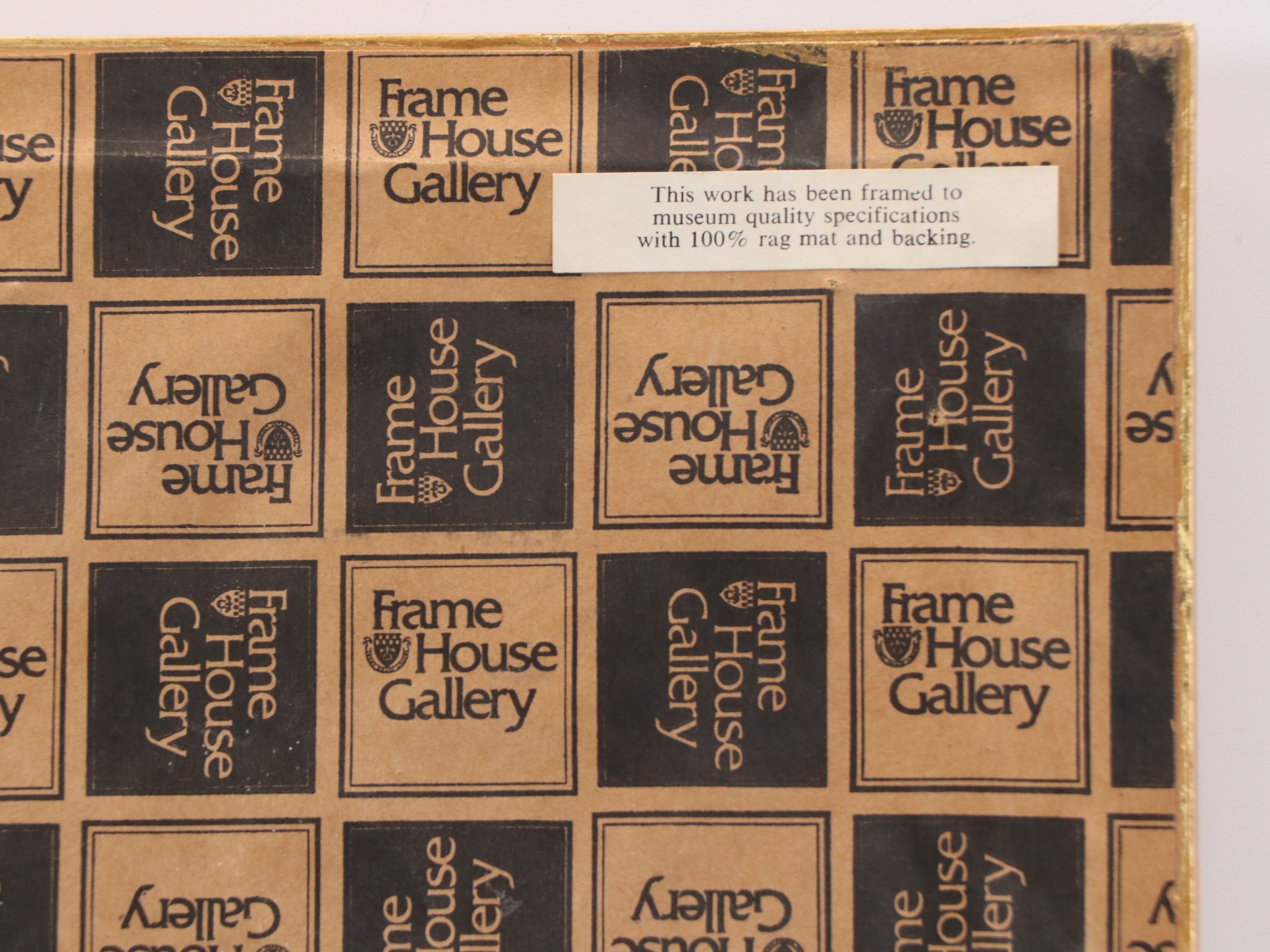 Stan Brod Serigraph "Circle Cat," Mid to Late 20th Century