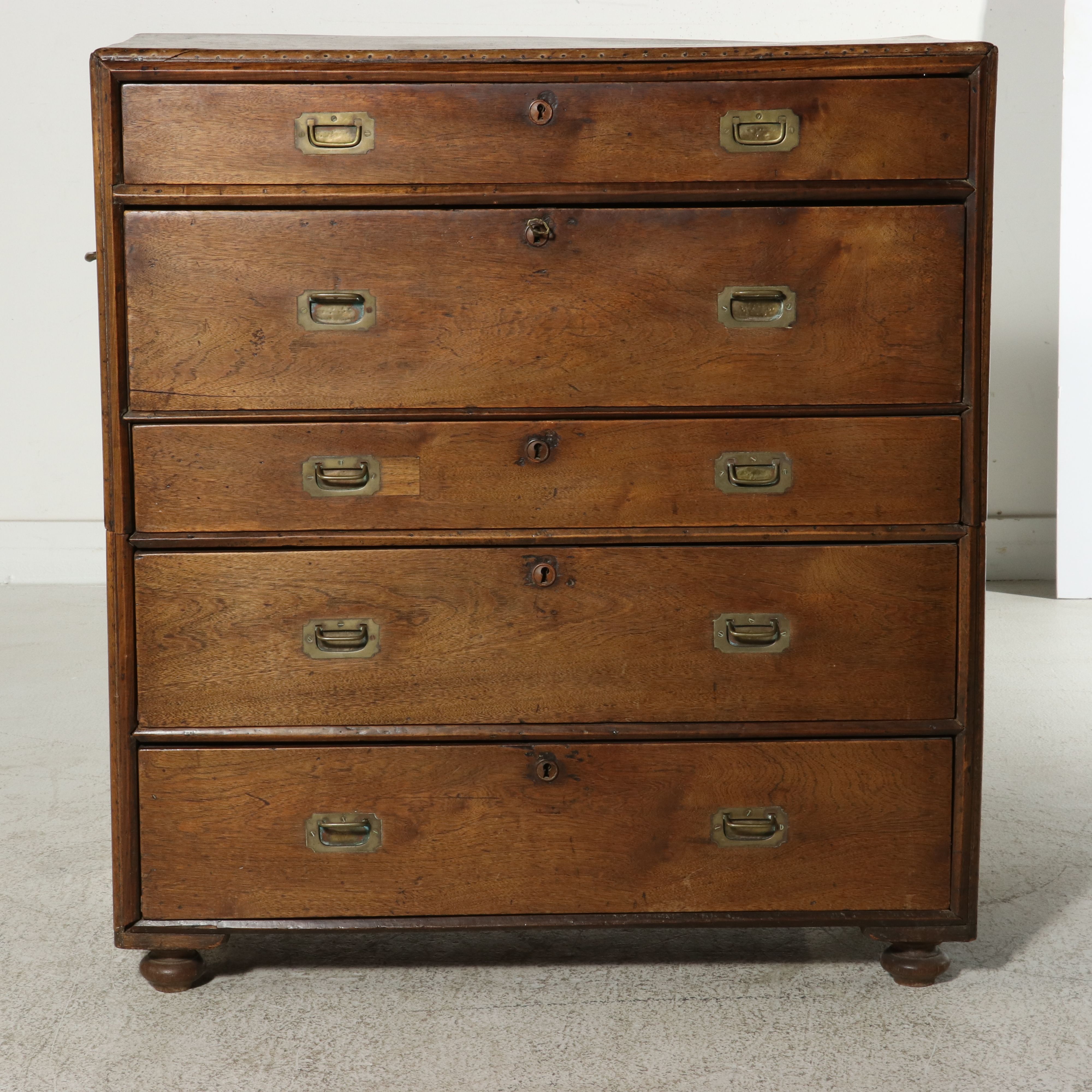 British Military Secretary Campaign Chest, 19th Century