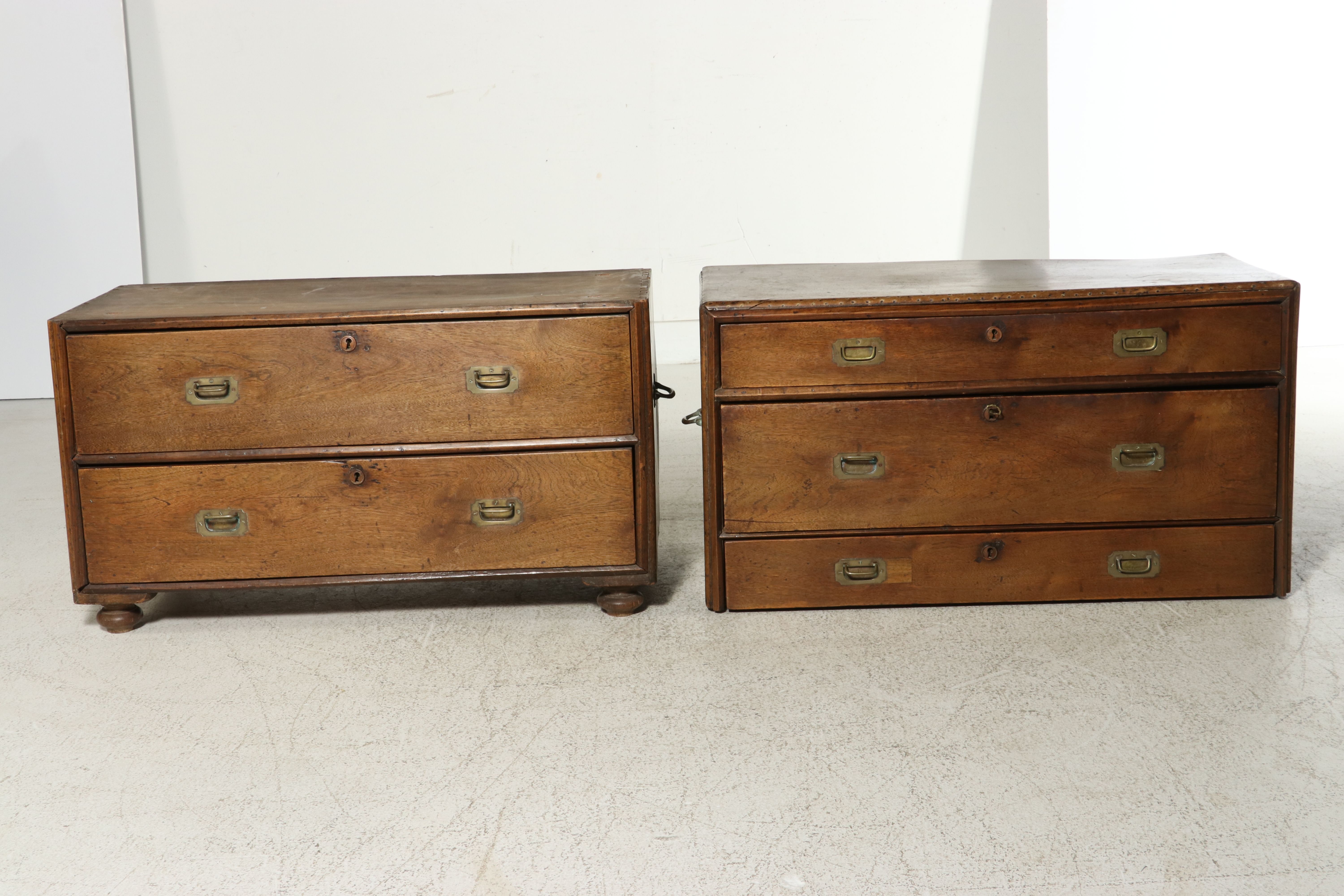 British Military Secretary Campaign Chest, 19th Century