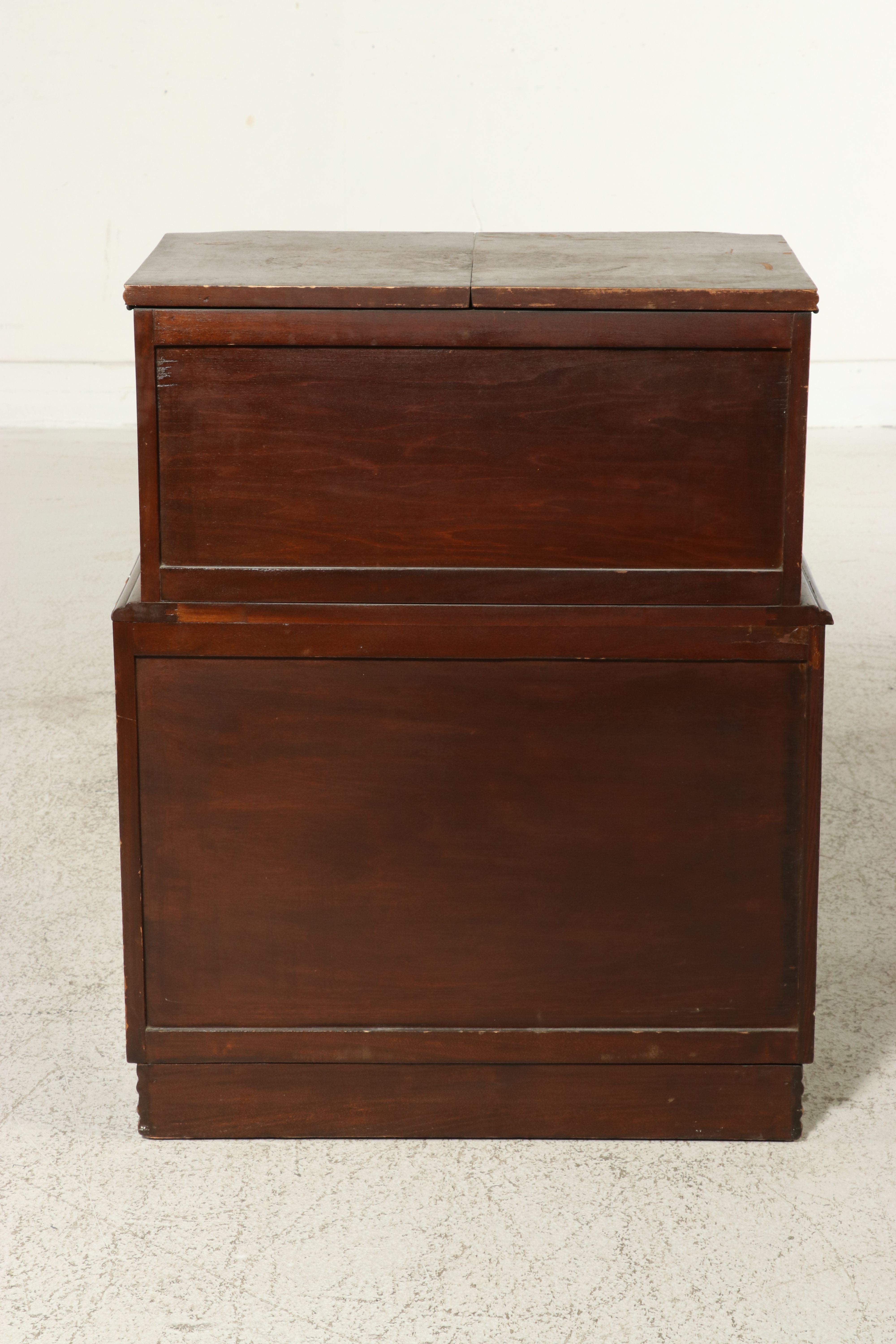 Art Deco Mahogany Liquor Cabinet, Early 20th Century