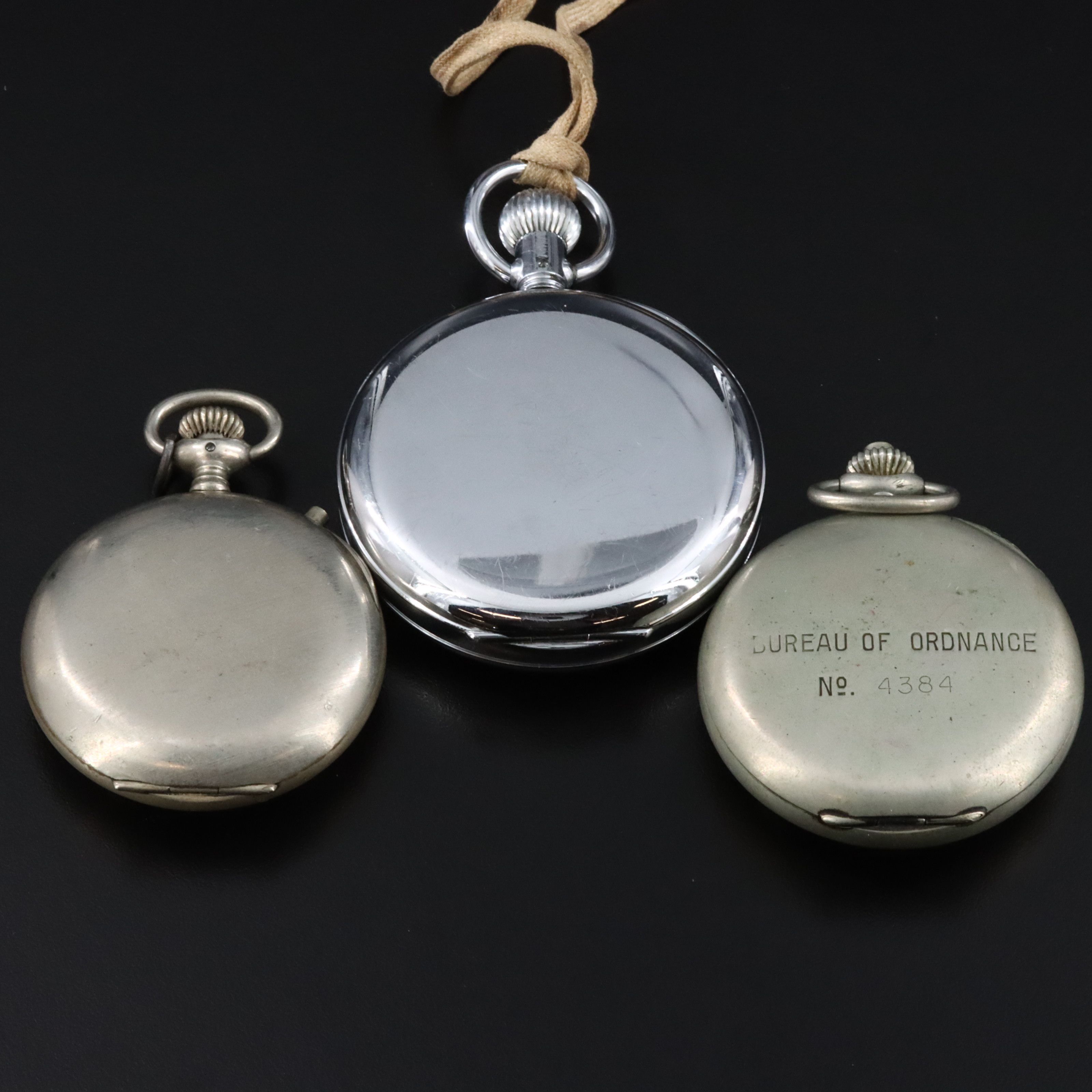 E.Heuer Co. Jules Racine & Co and Meylan Stop Watch Selection