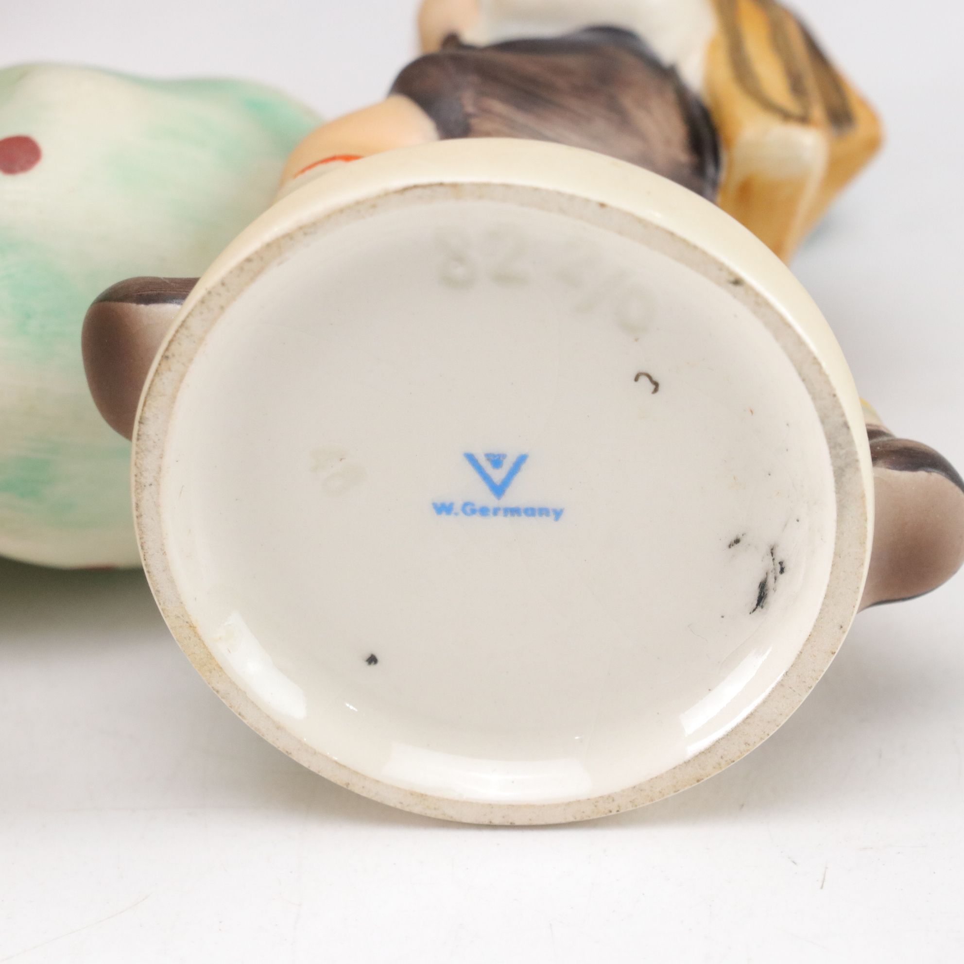 Hummel "School Boy" Figurines with Silver Plate Bowls and More