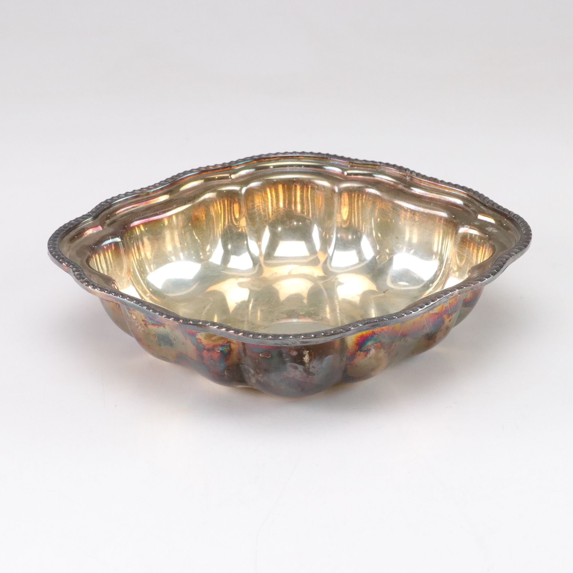 Hummel "School Boy" Figurines with Silver Plate Bowls and More