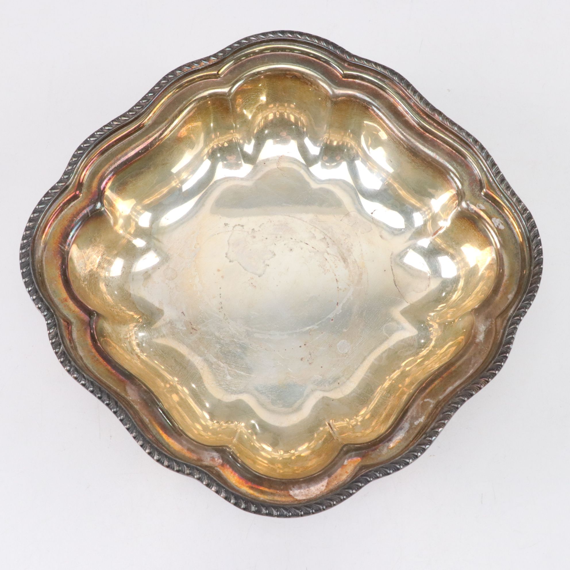 Hummel "School Boy" Figurines with Silver Plate Bowls and More