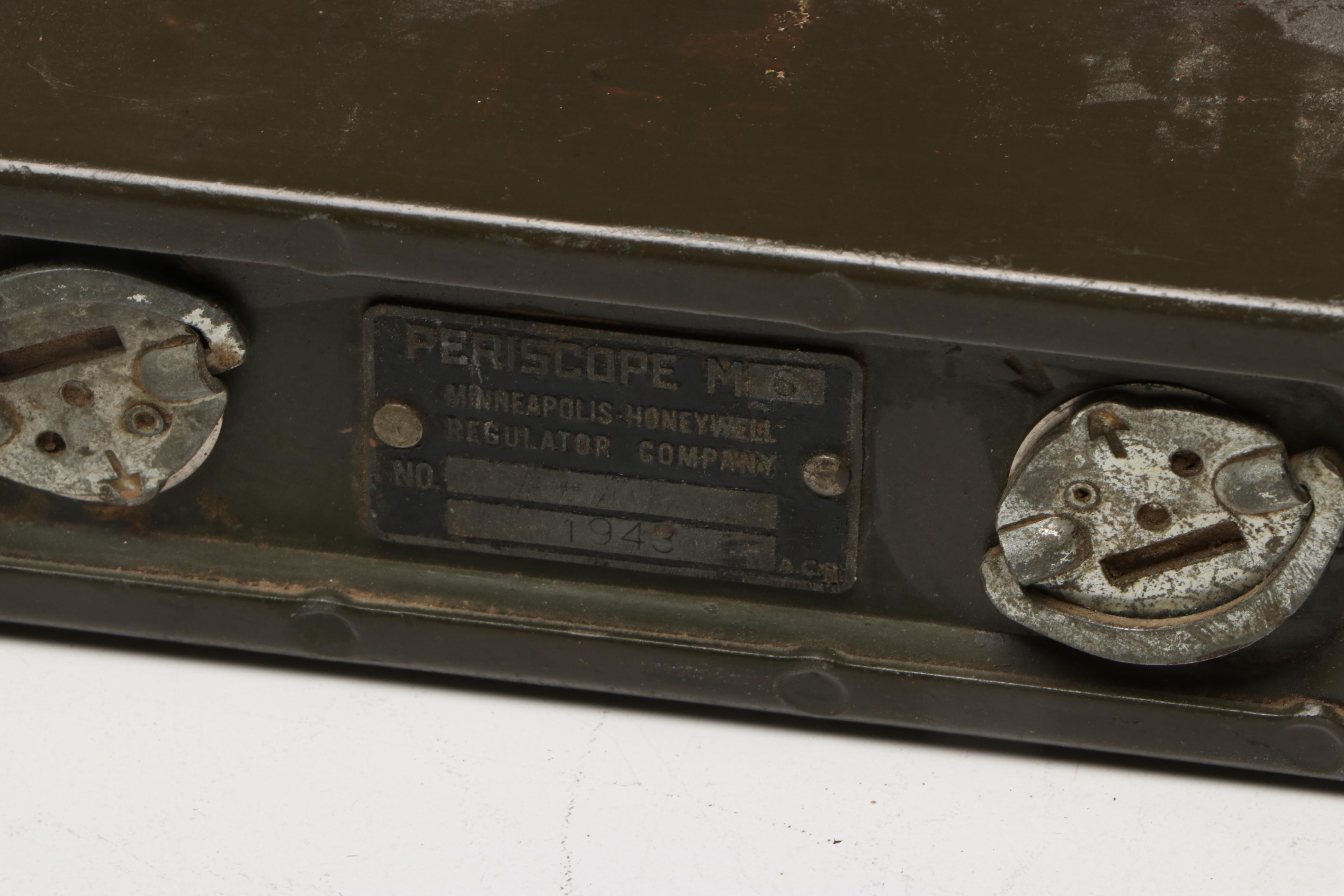 World War II M6 Periscope with Noncombatant Periscope and Canteen