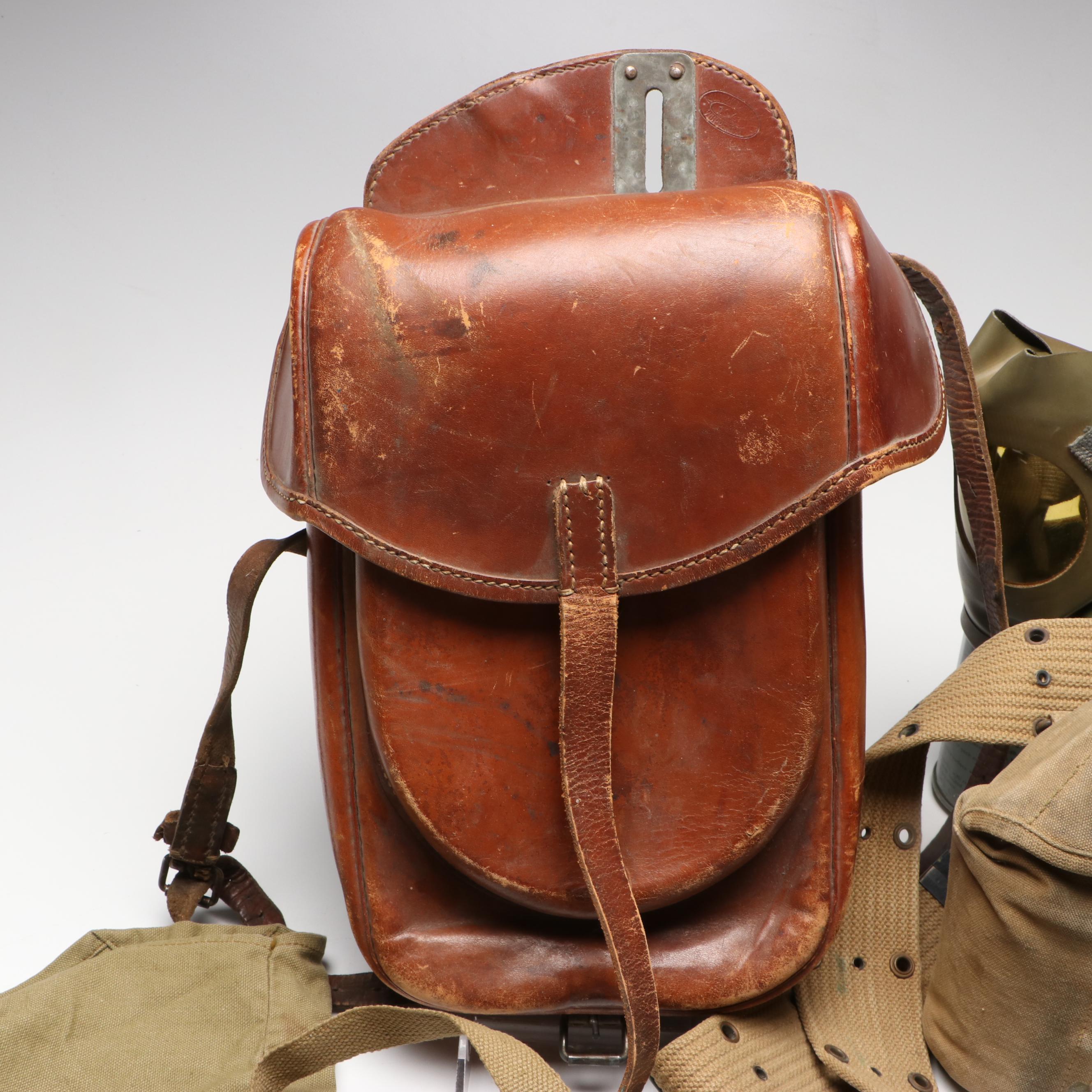 World War II M6 Periscope with Noncombatant Periscope and Canteen