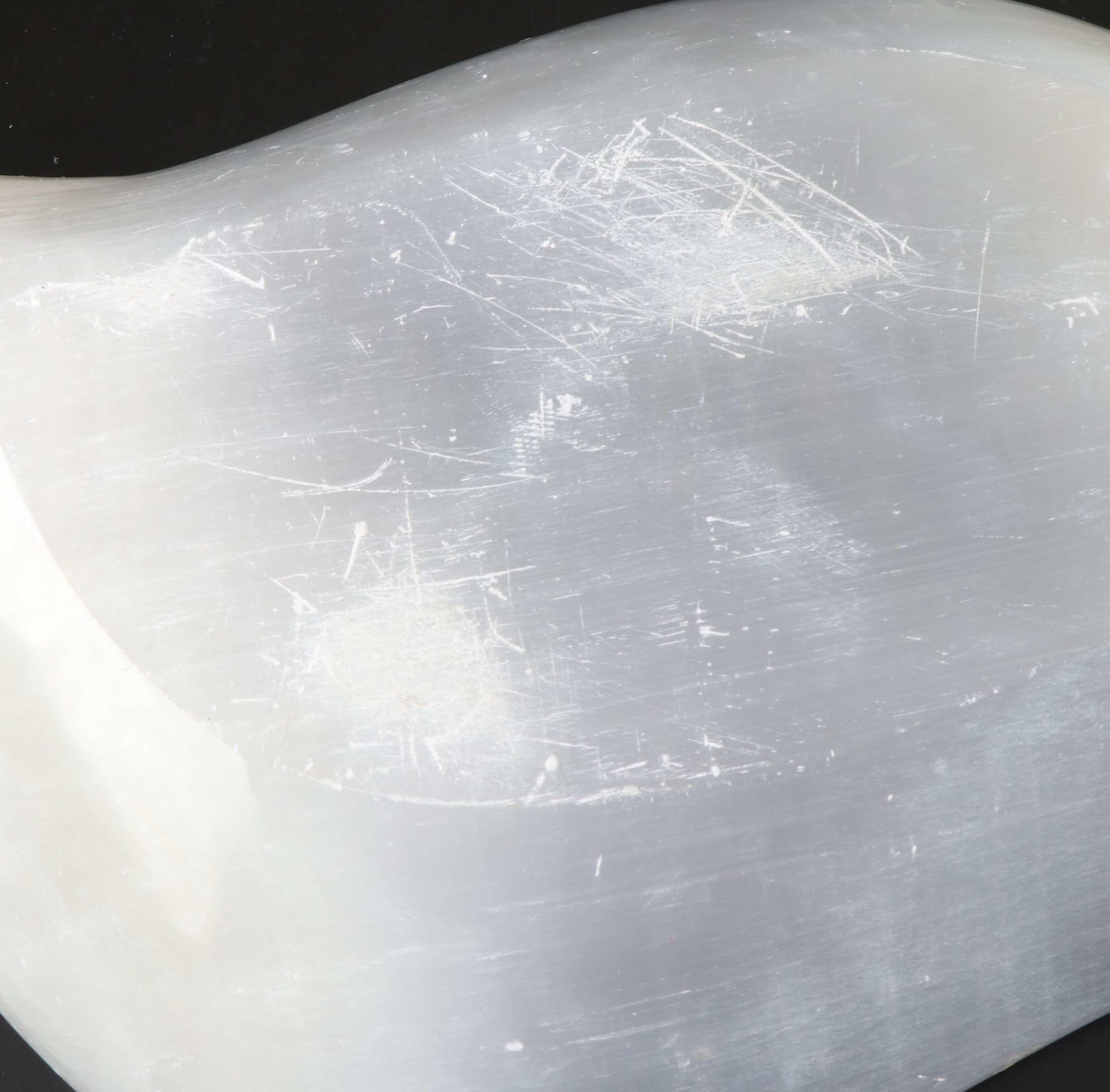 Gilt Decorated Selenite Bowls