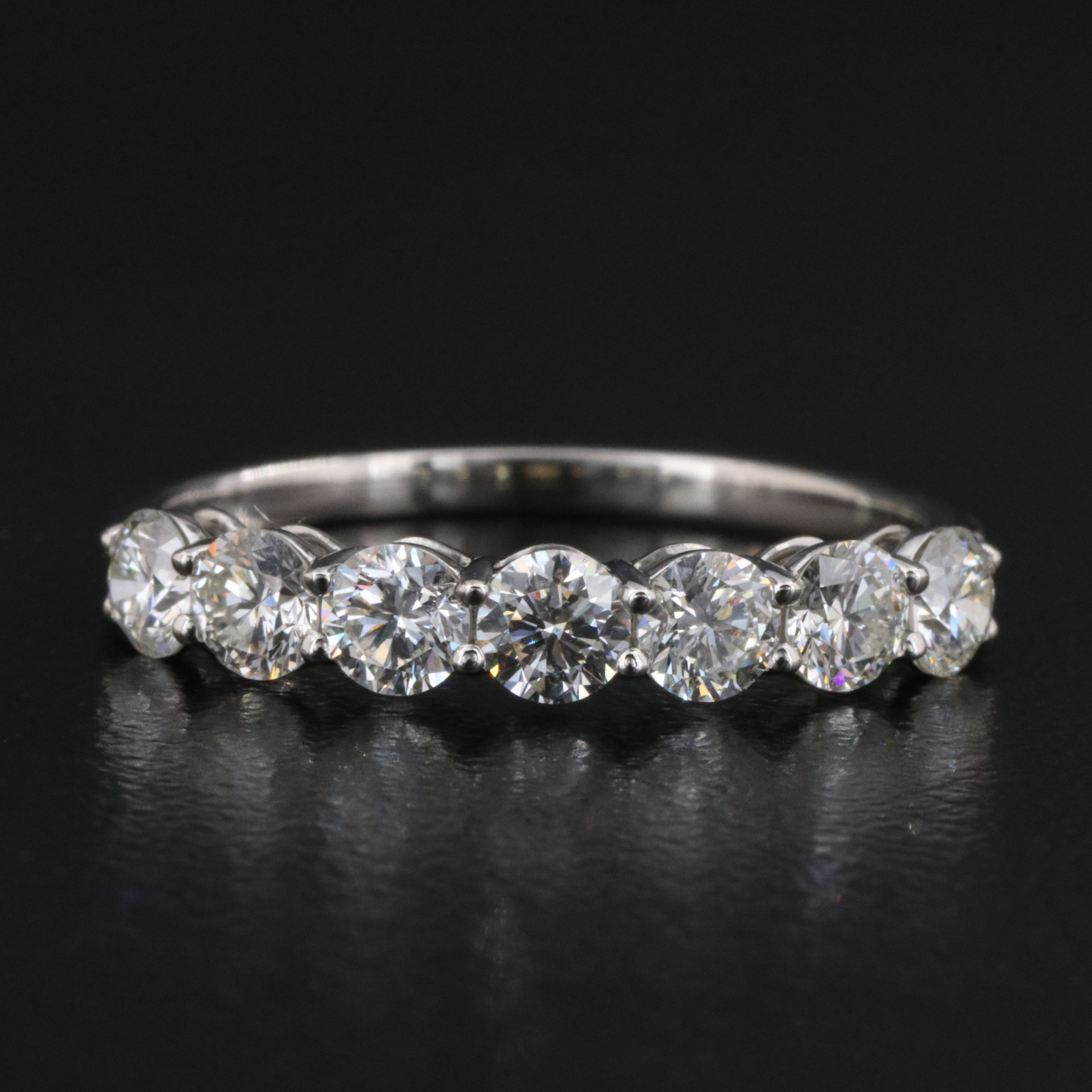 Platinum 1.00 CTW Diamond Ring