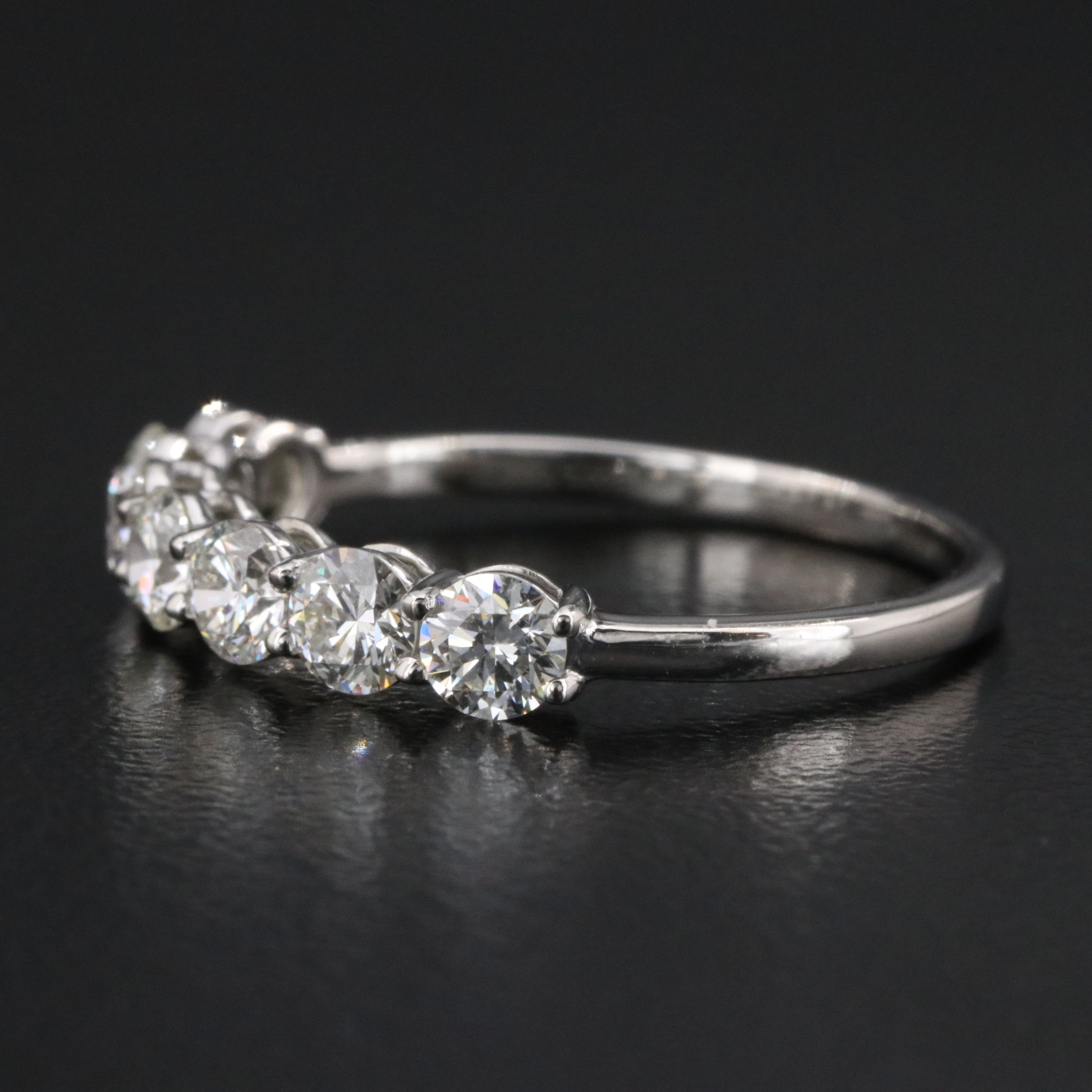 Platinum 1.00 CTW Diamond Ring