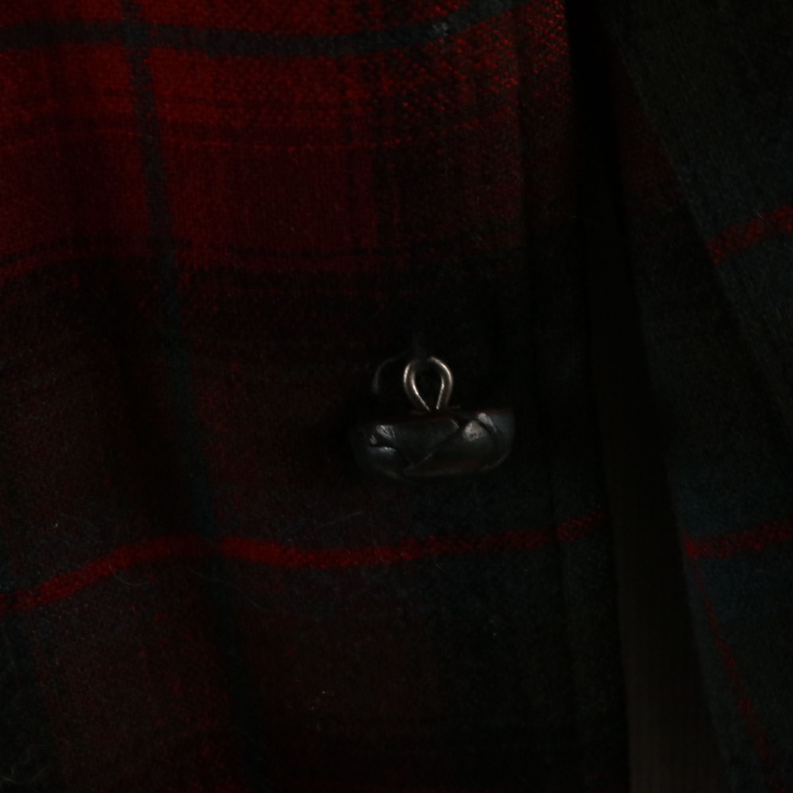 Men's Pendleton 49er Shirt Jacket in Plaid Wool, Circa 1970