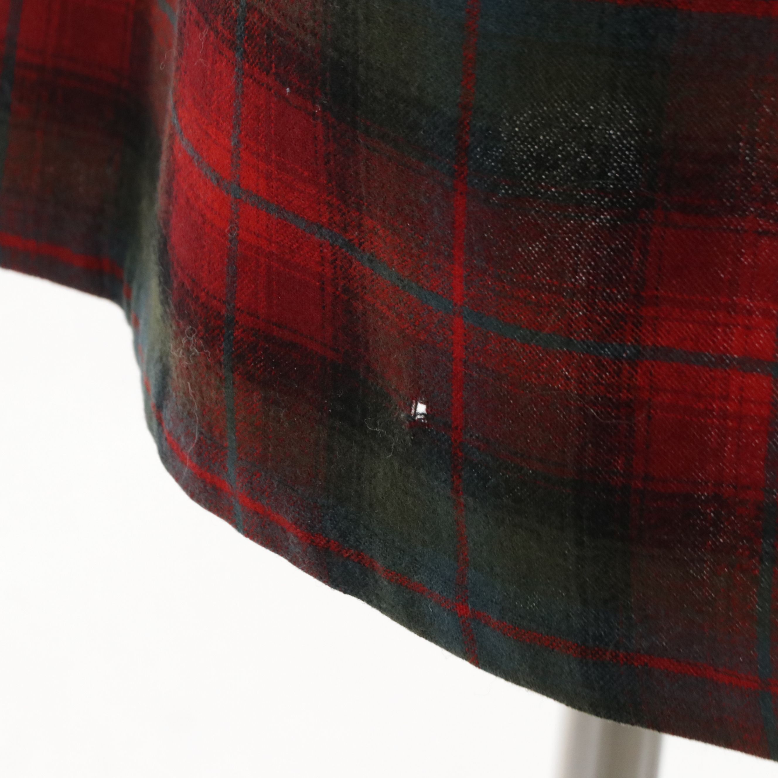 Men's Pendleton 49er Shirt Jacket in Plaid Wool, Circa 1970