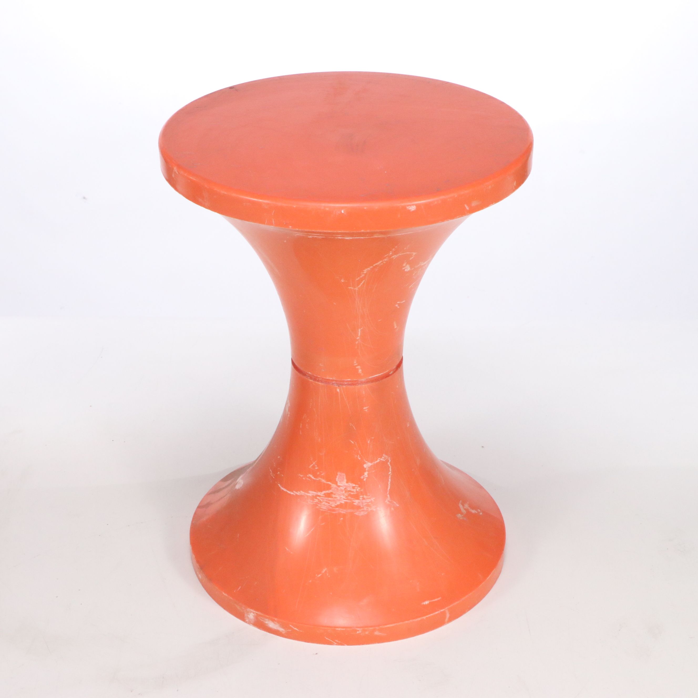 Three Mid Century Modern Tam Tam Stools, Manner of Henry Massonnet for Stamp