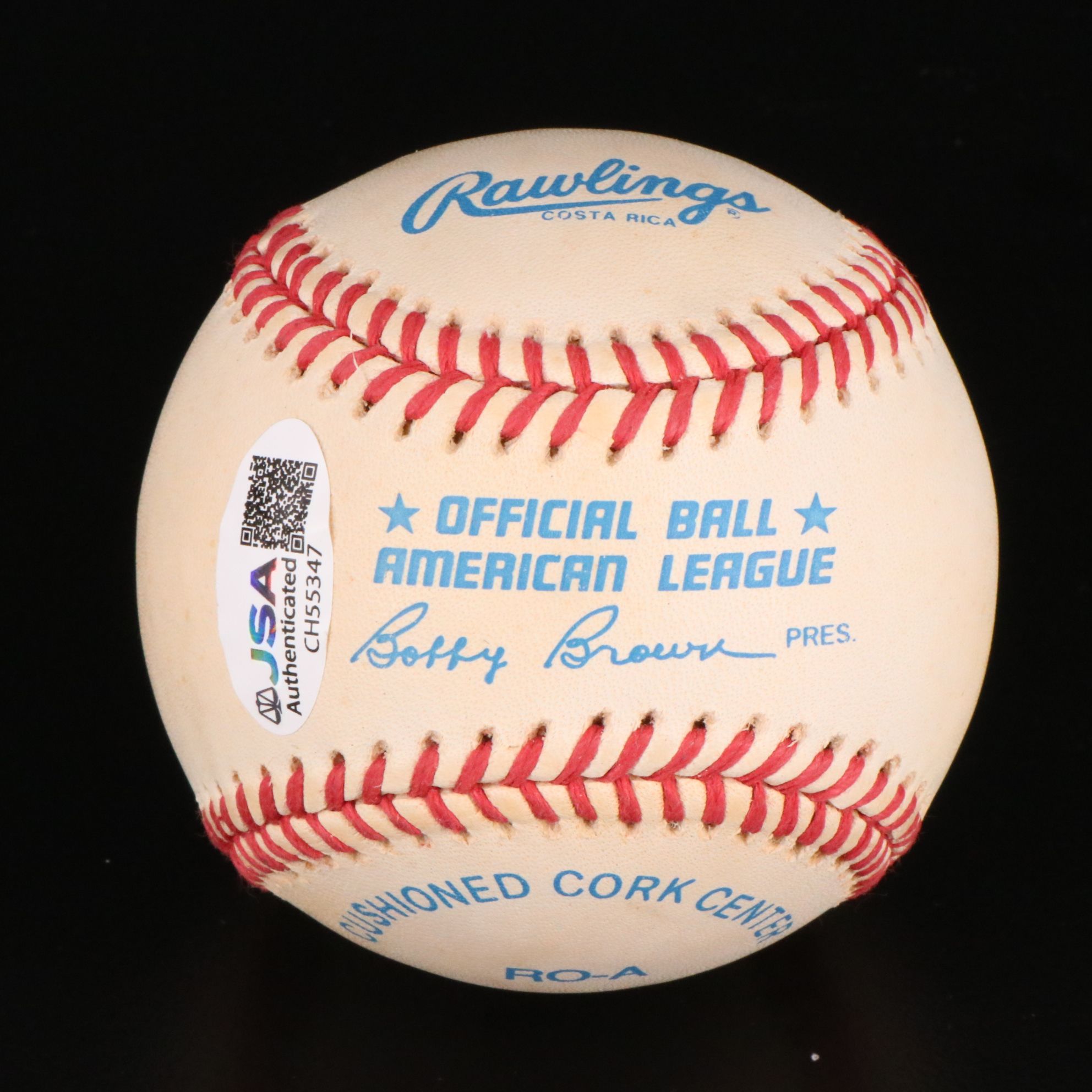 Alan Bean Signed Rawlings Official American League Baseball, JSA