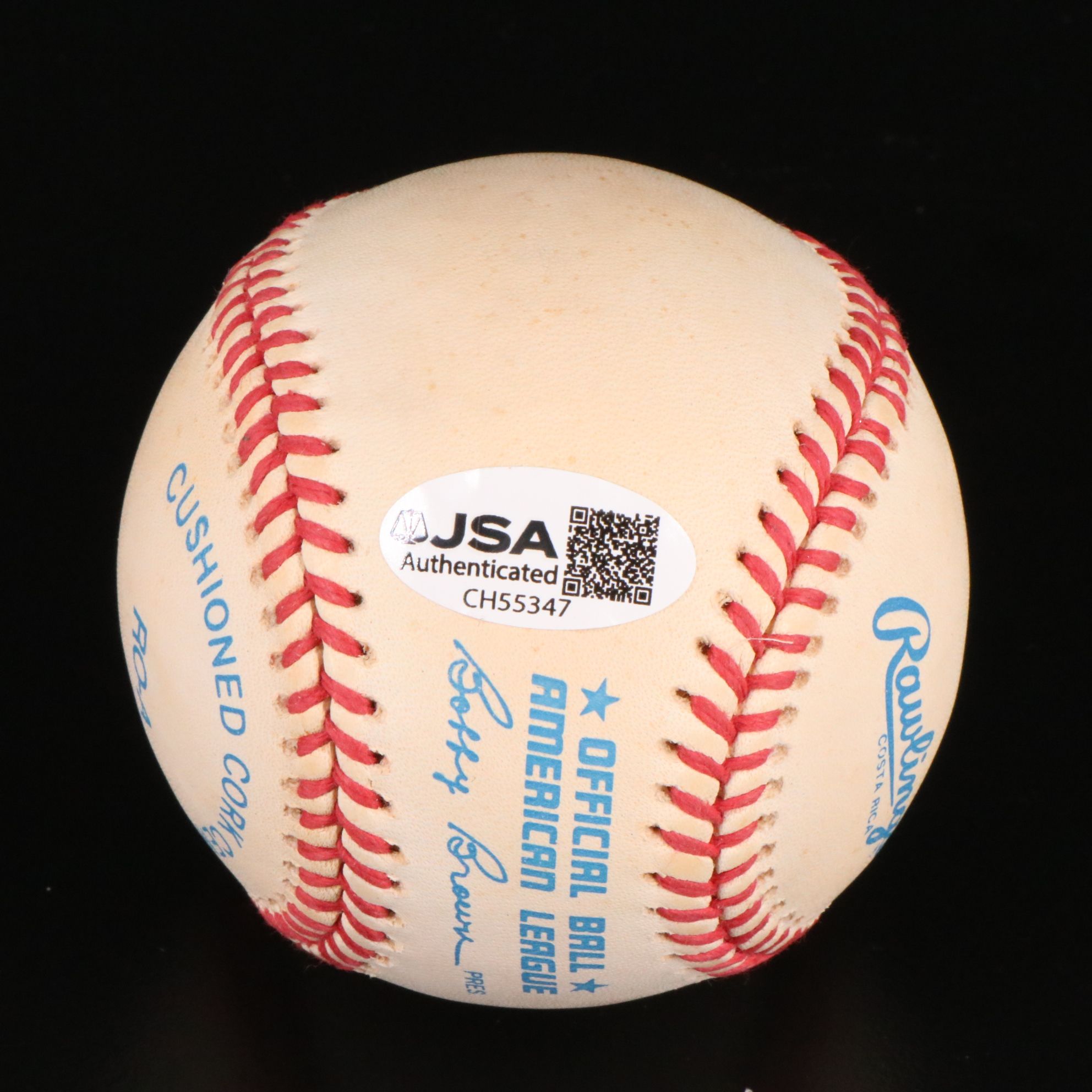 Alan Bean Signed Rawlings Official American League Baseball, JSA