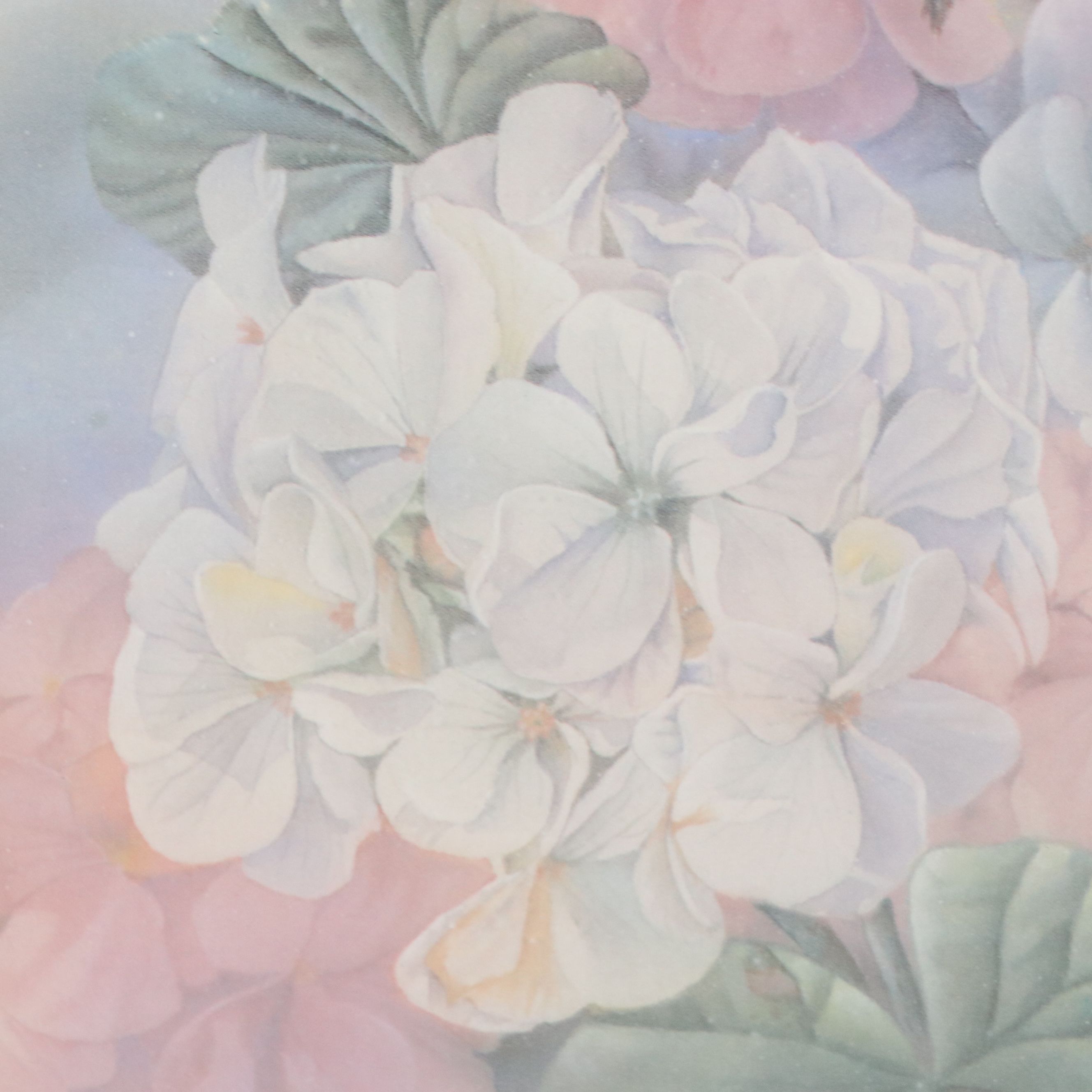 After Anna Chen Offset Lithograph of Floral Bouquet with Poppies