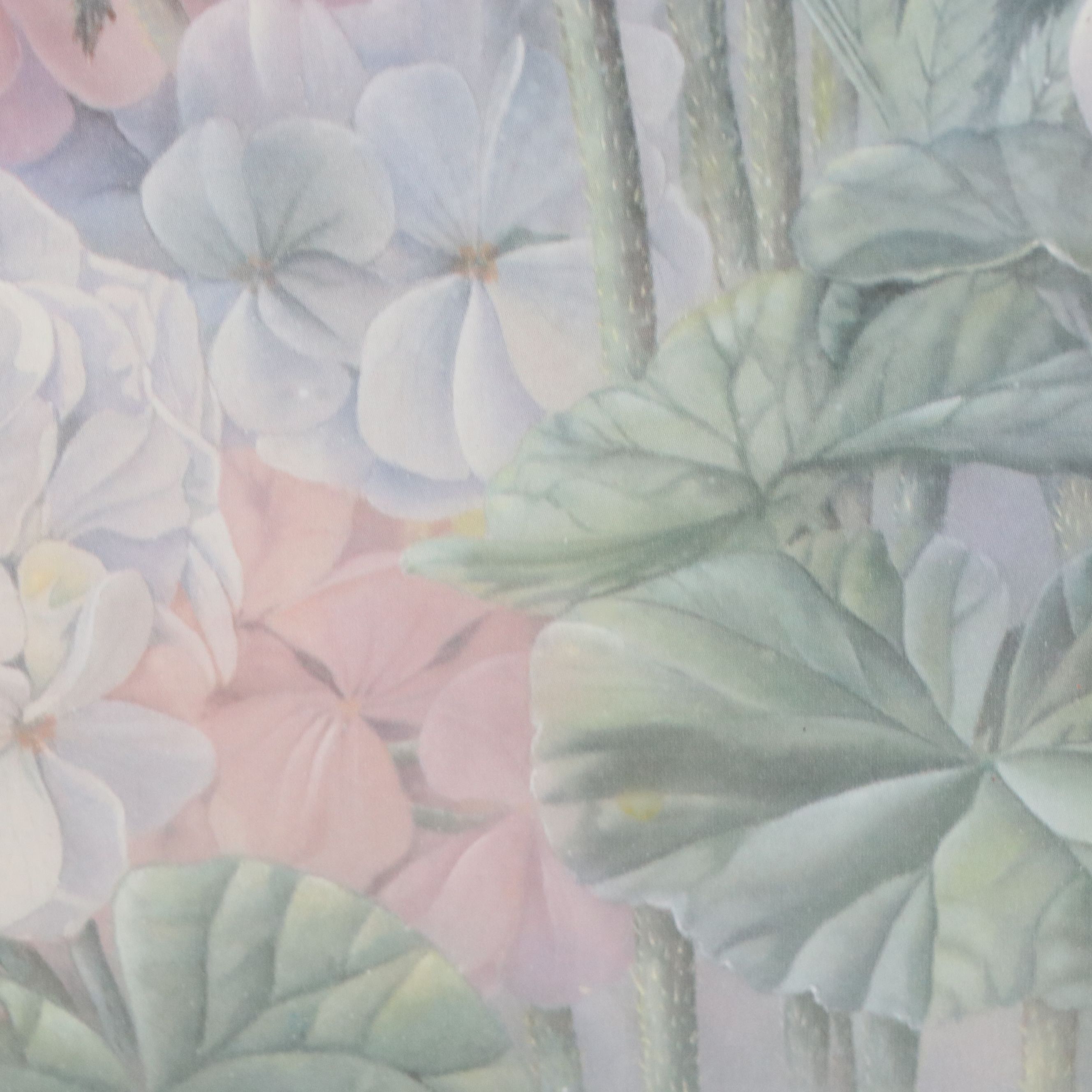 After Anna Chen Offset Lithograph of Floral Bouquet with Poppies