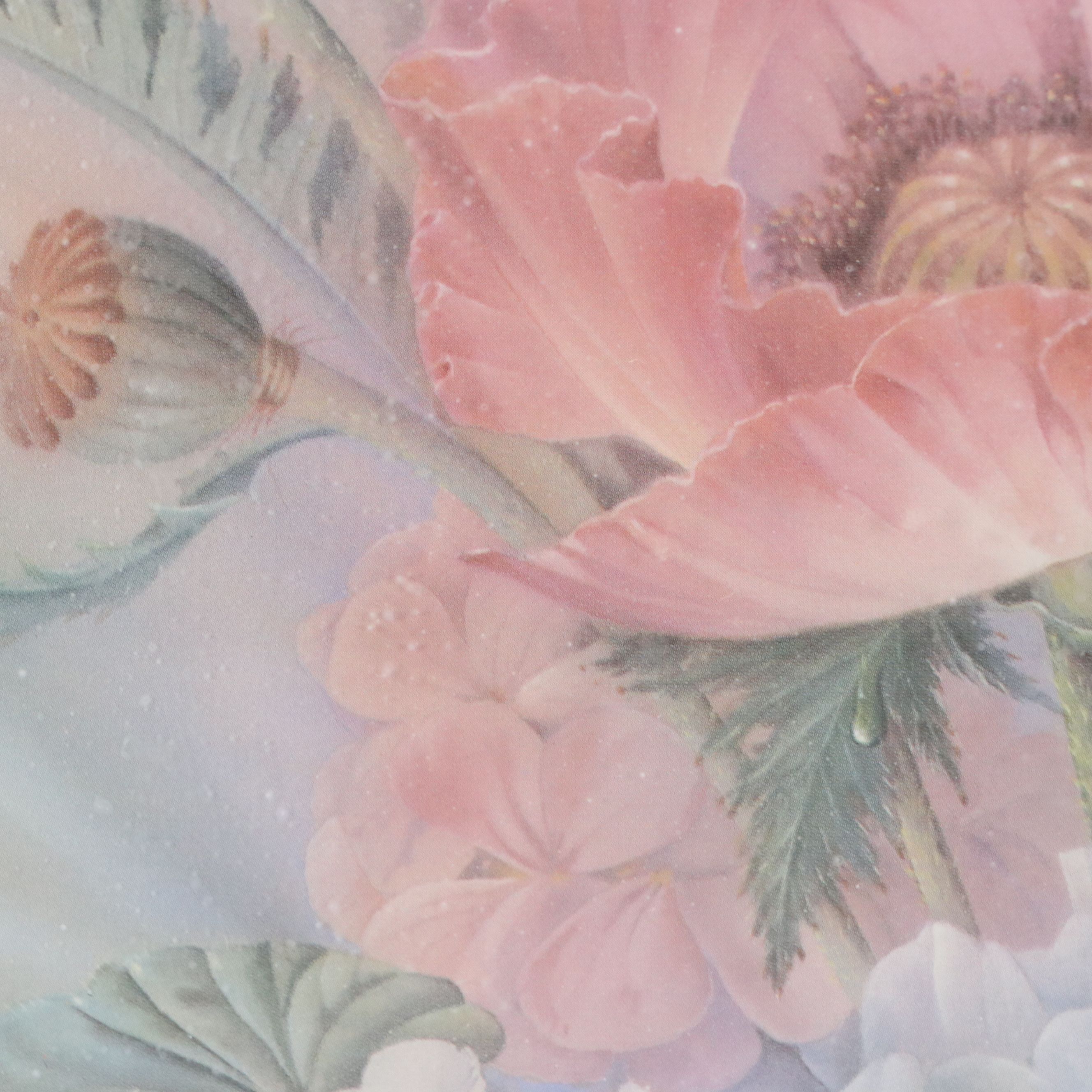 After Anna Chen Offset Lithograph of Floral Bouquet with Poppies