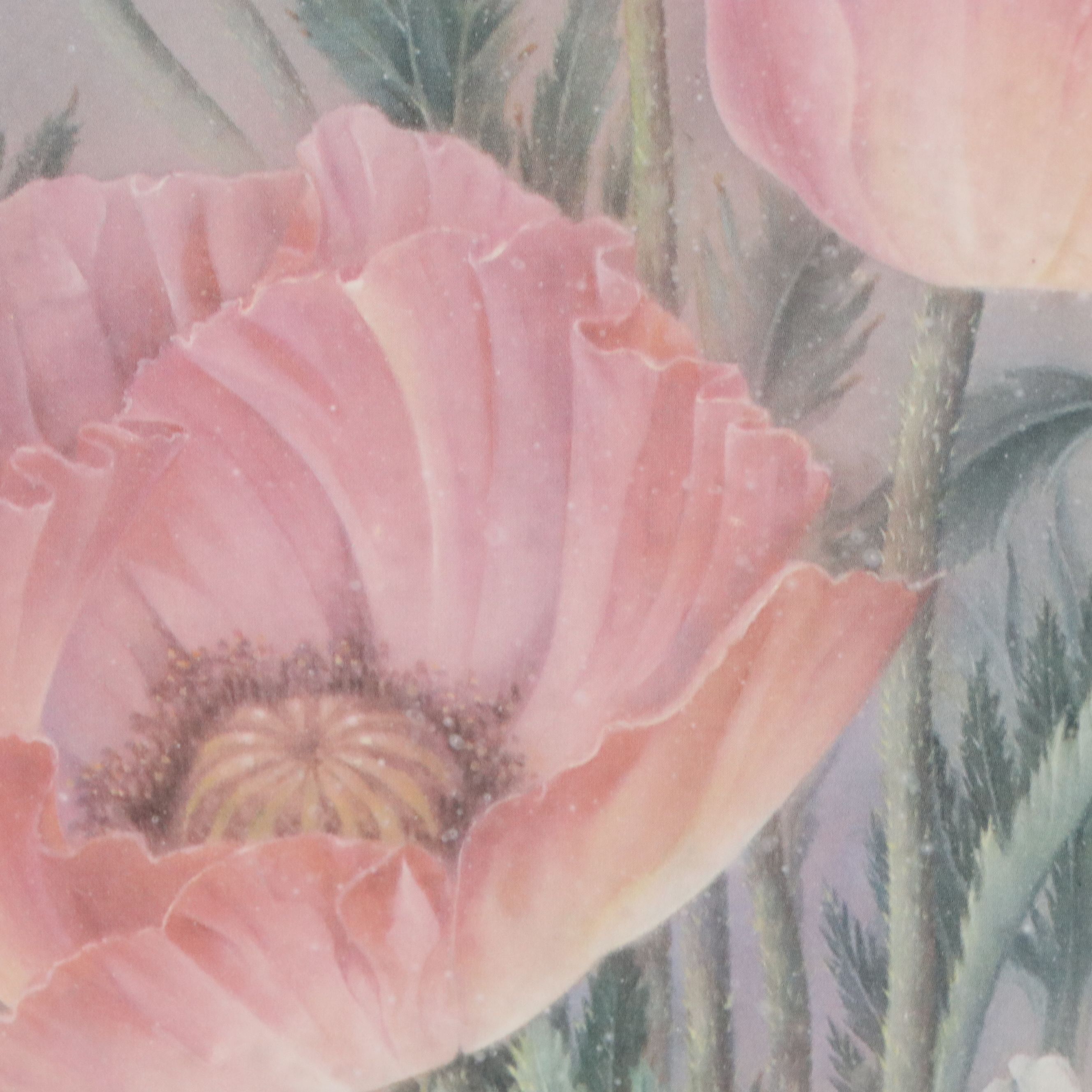 After Anna Chen Offset Lithograph of Floral Bouquet with Poppies