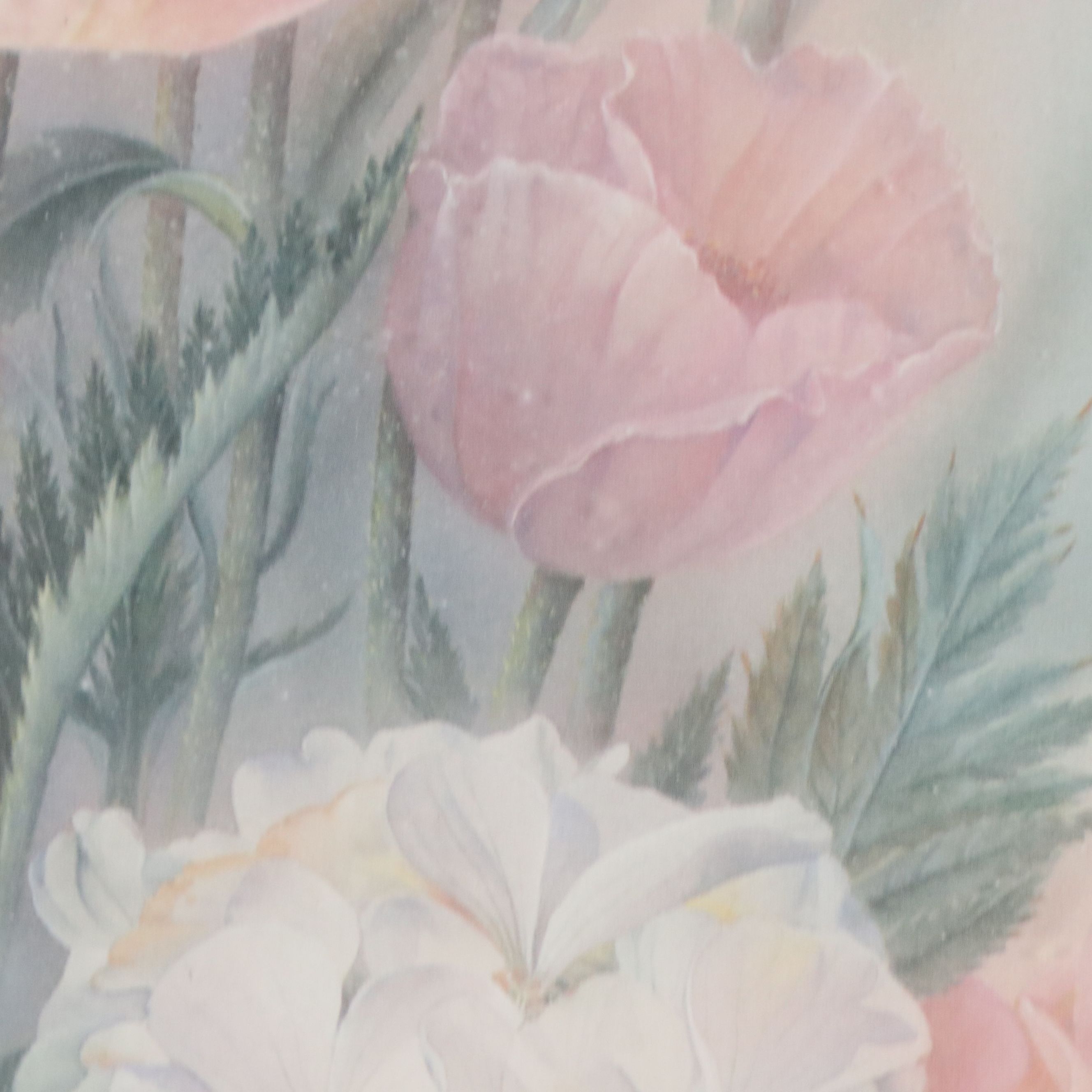 After Anna Chen Offset Lithograph of Floral Bouquet with Poppies