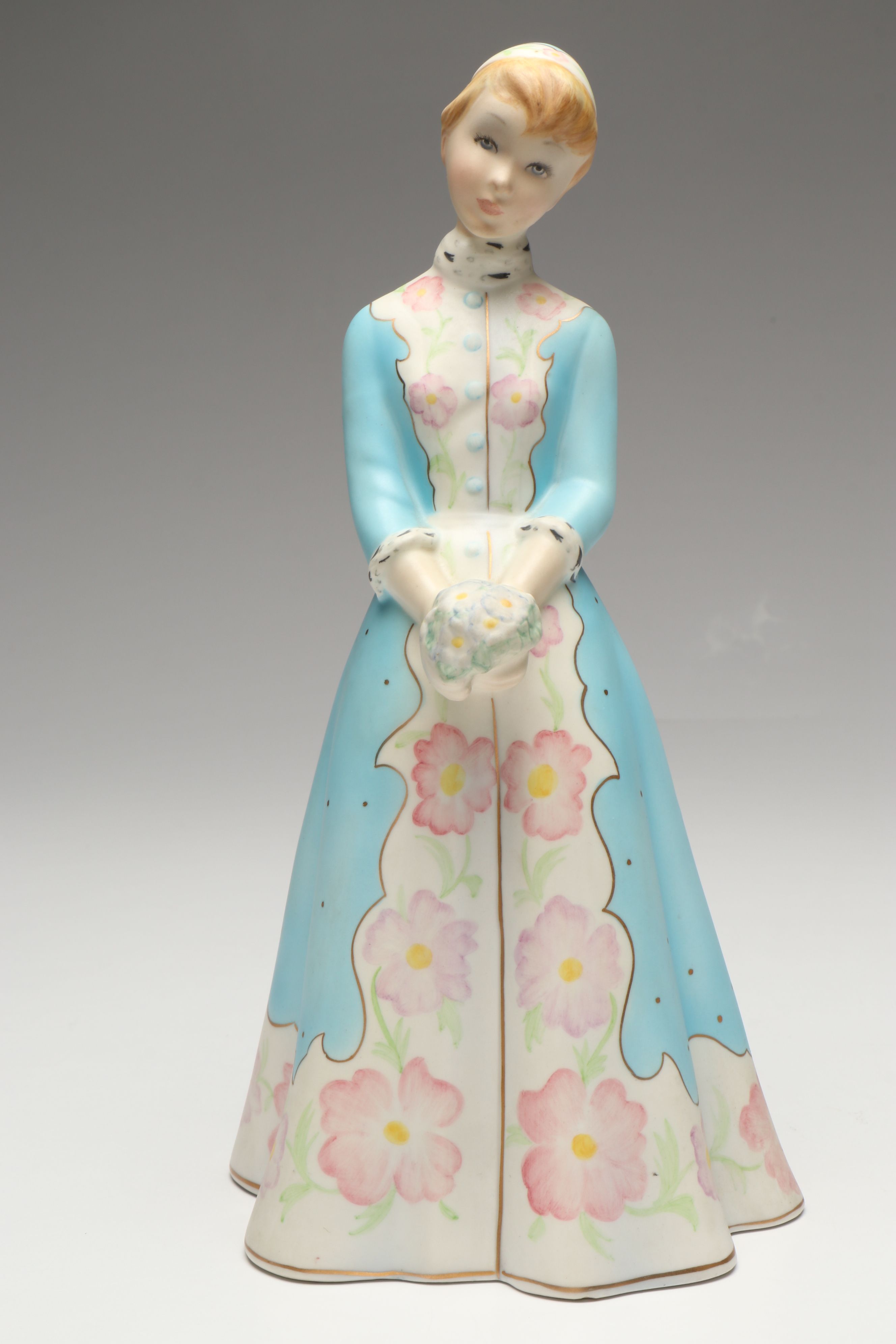 Lenci and C.I.A. Manna Italian Porcelain Figurines, Mid-20th Century