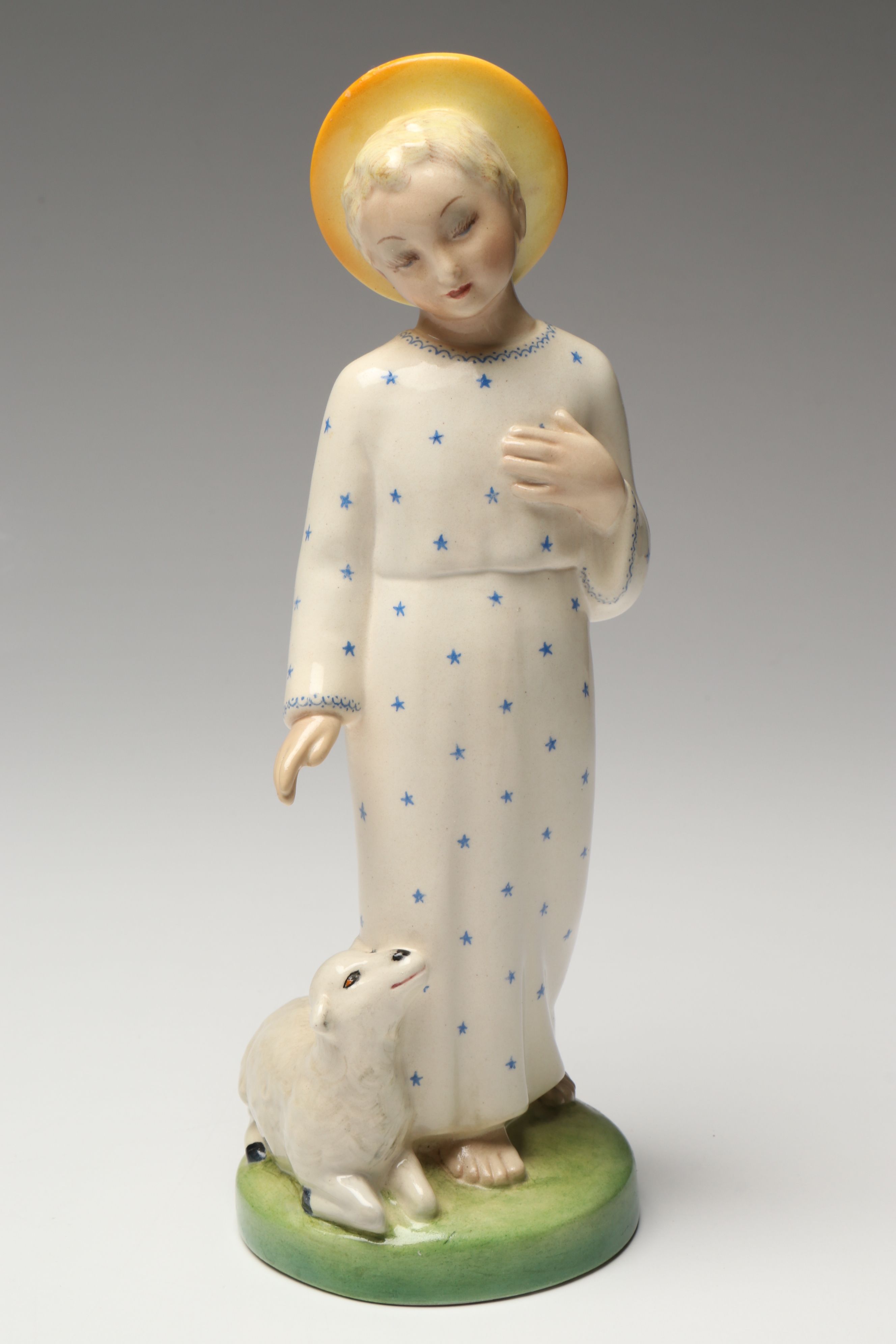 Lenci and C.I.A. Manna Italian Porcelain Figurines, Mid-20th Century