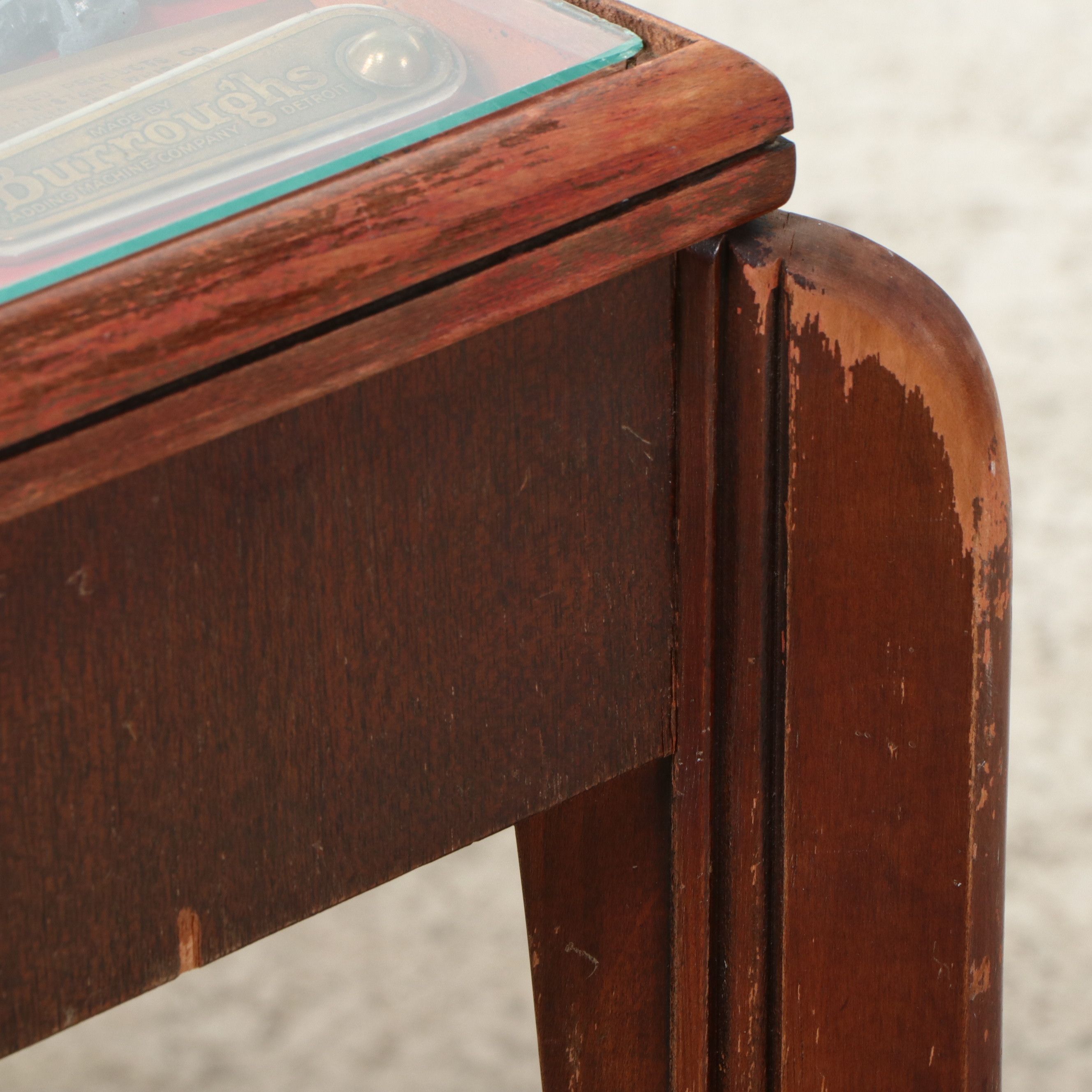 Art Deco Style Display Table Featuring Vintage Letter Opener Collection