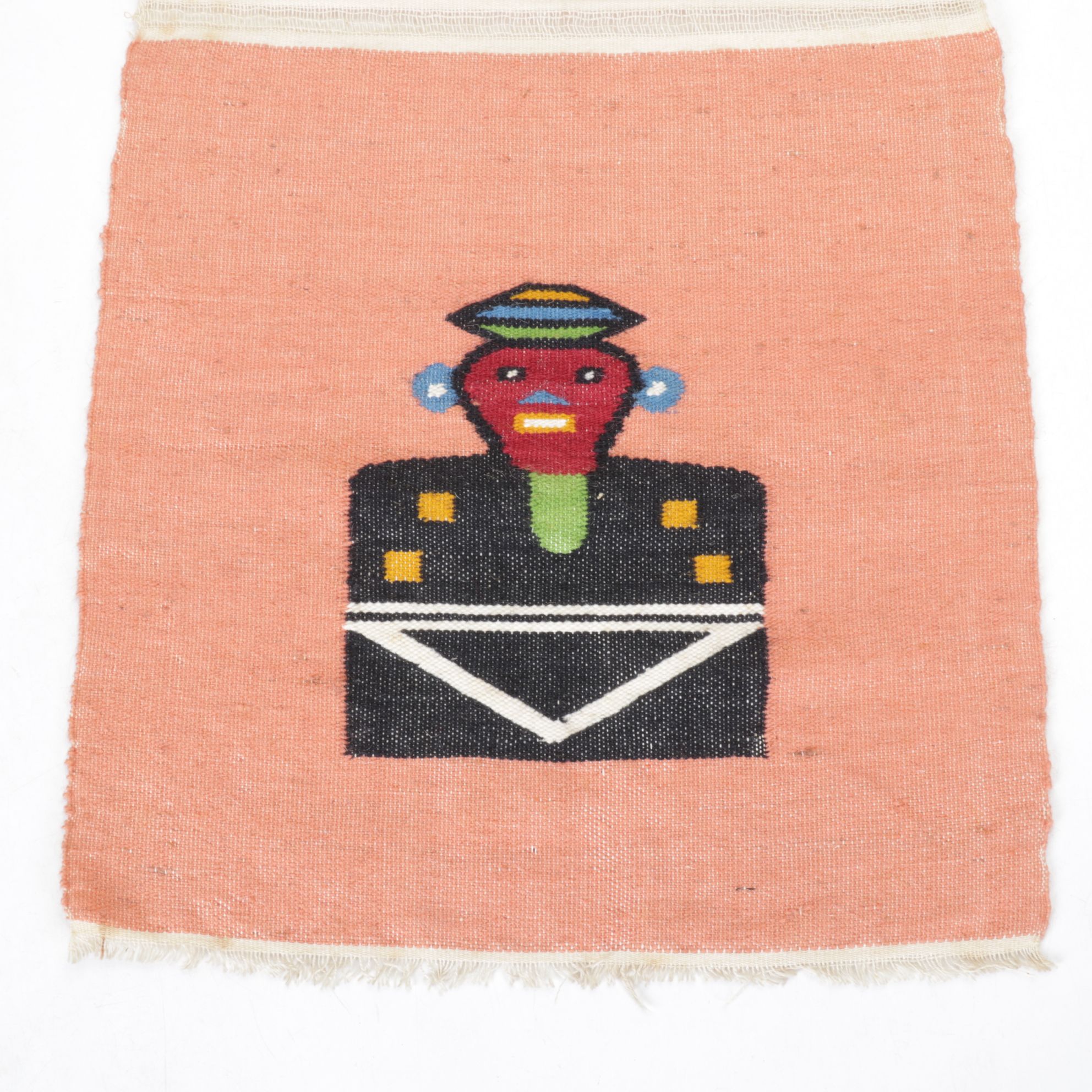 Handwoven Wool South American Wall Tapestry