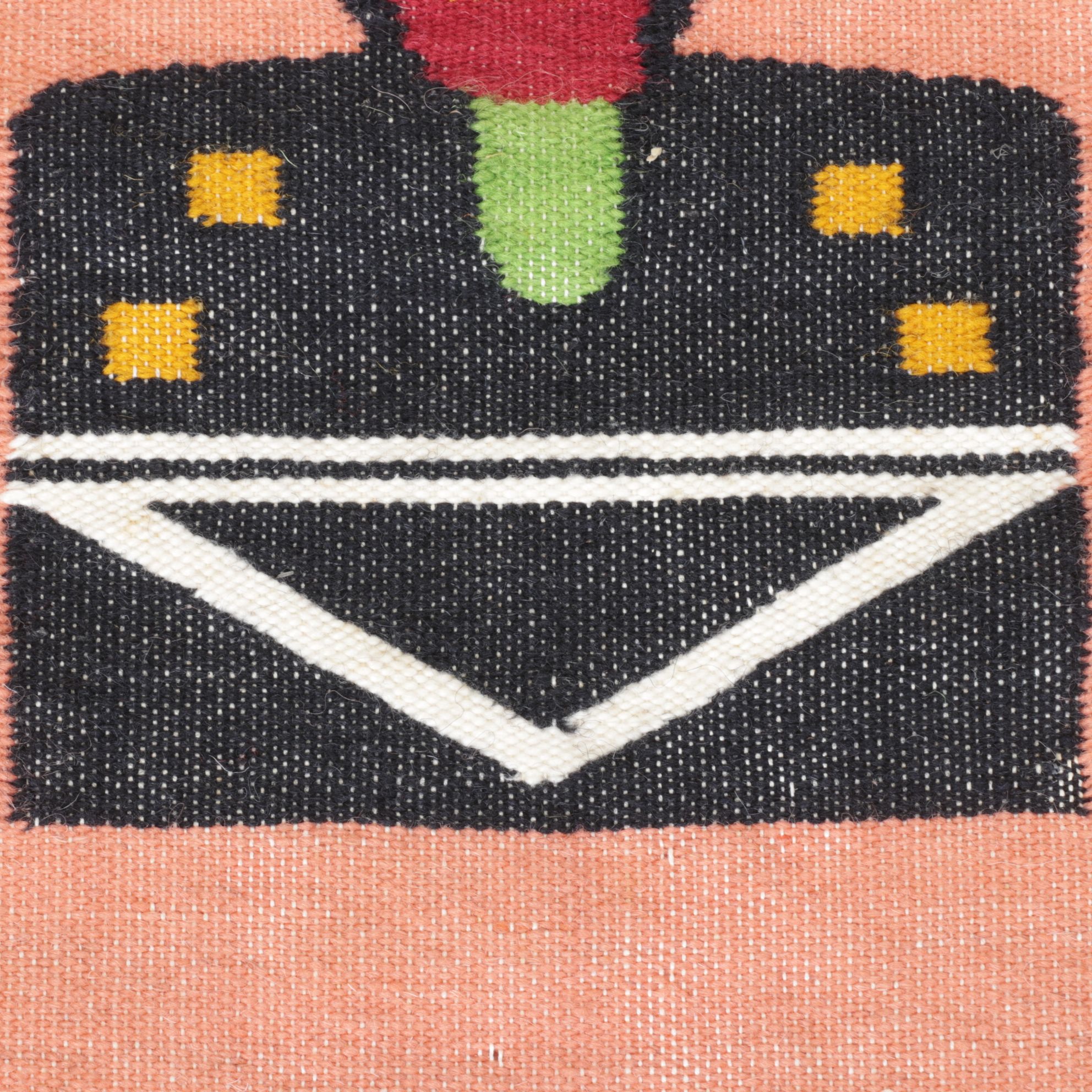 Handwoven Wool South American Wall Tapestry