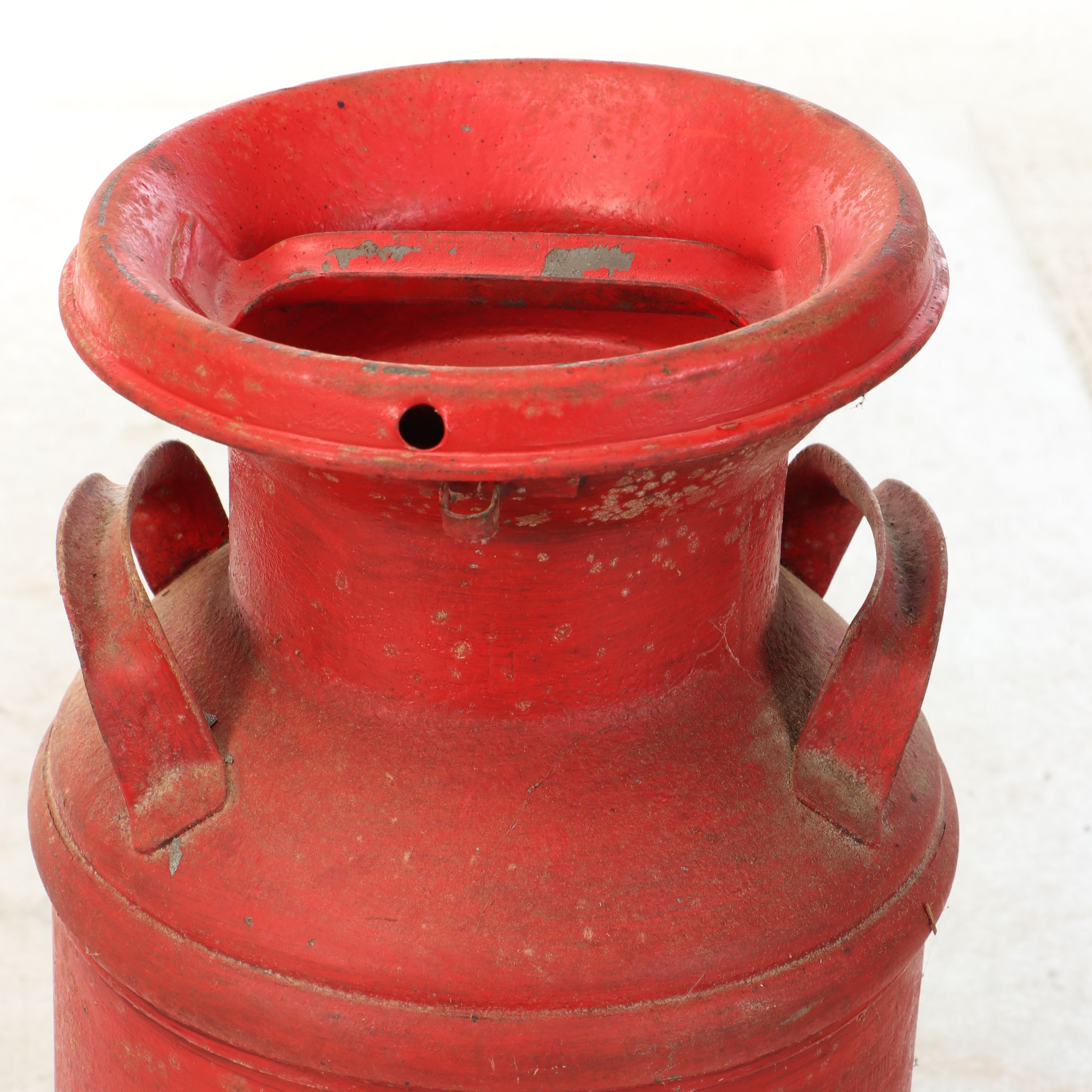 Painted American Eagle Red Milk Jug