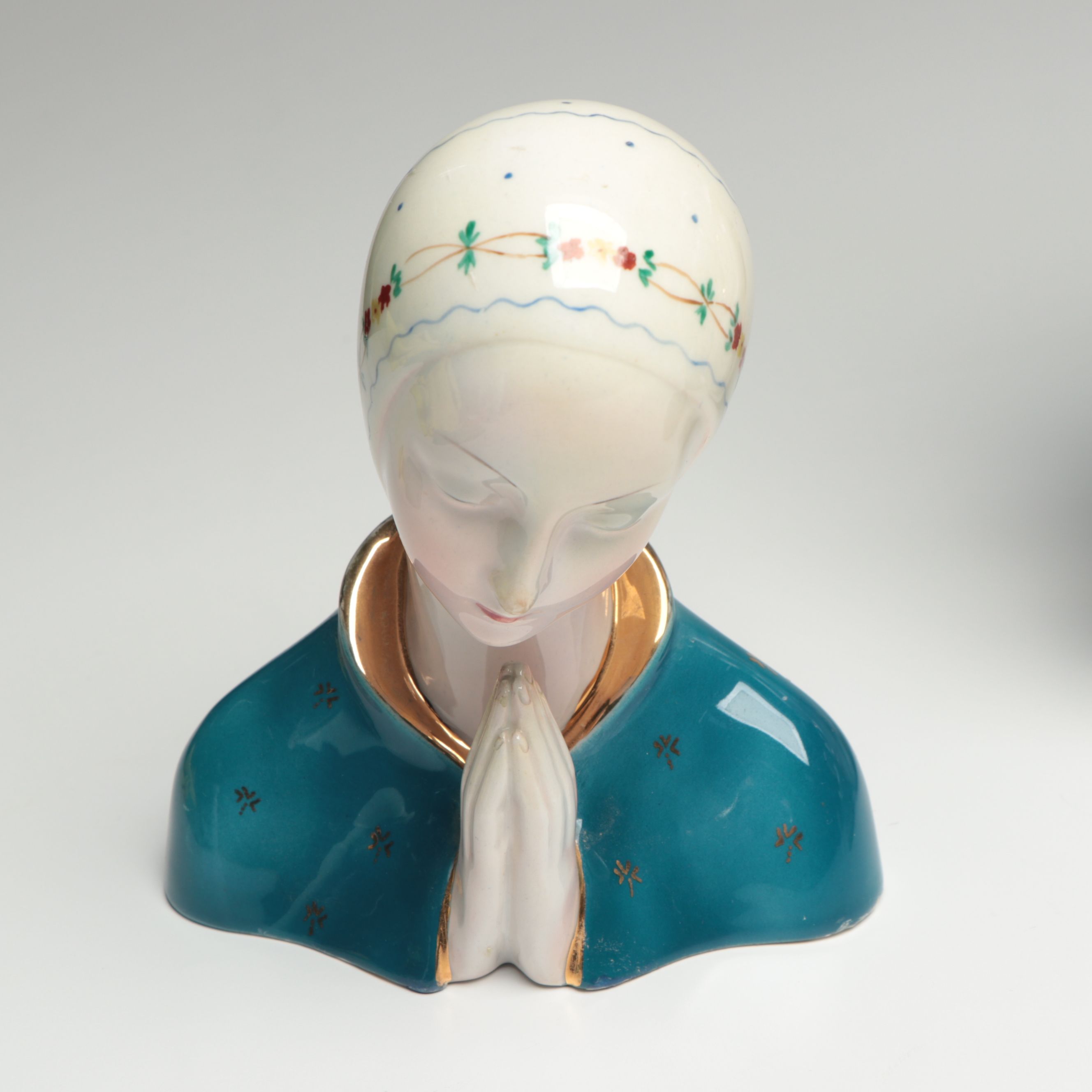 Lenci C.I.A. Manna and Other Italian Madonna Busts, Early to Mid-20th C.