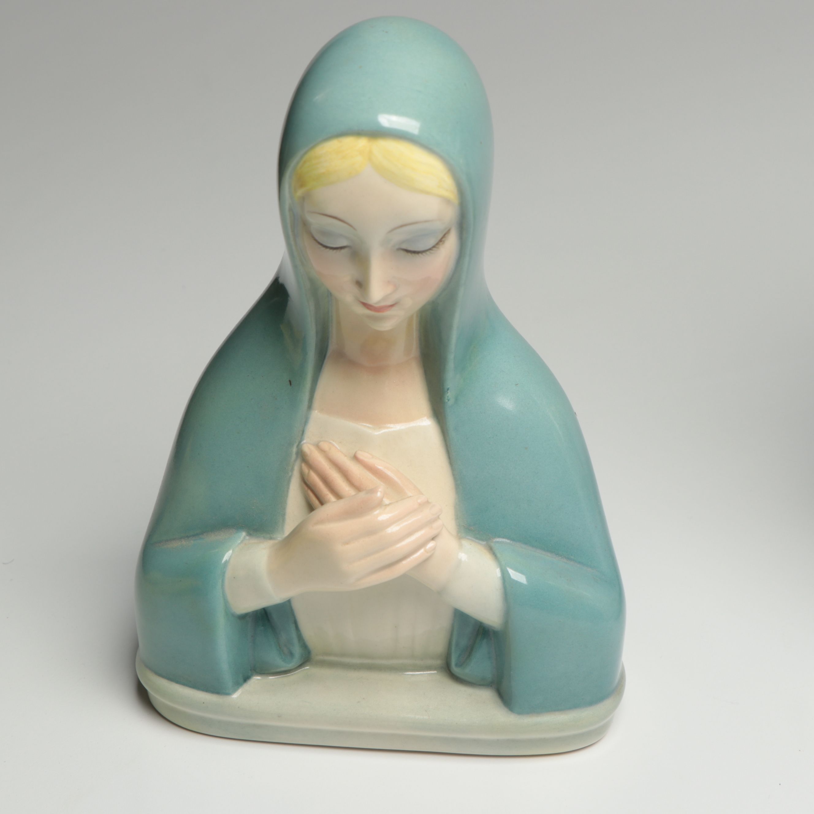 Lenci C.I.A. Manna and Other Italian Madonna Busts, Early to Mid-20th C.