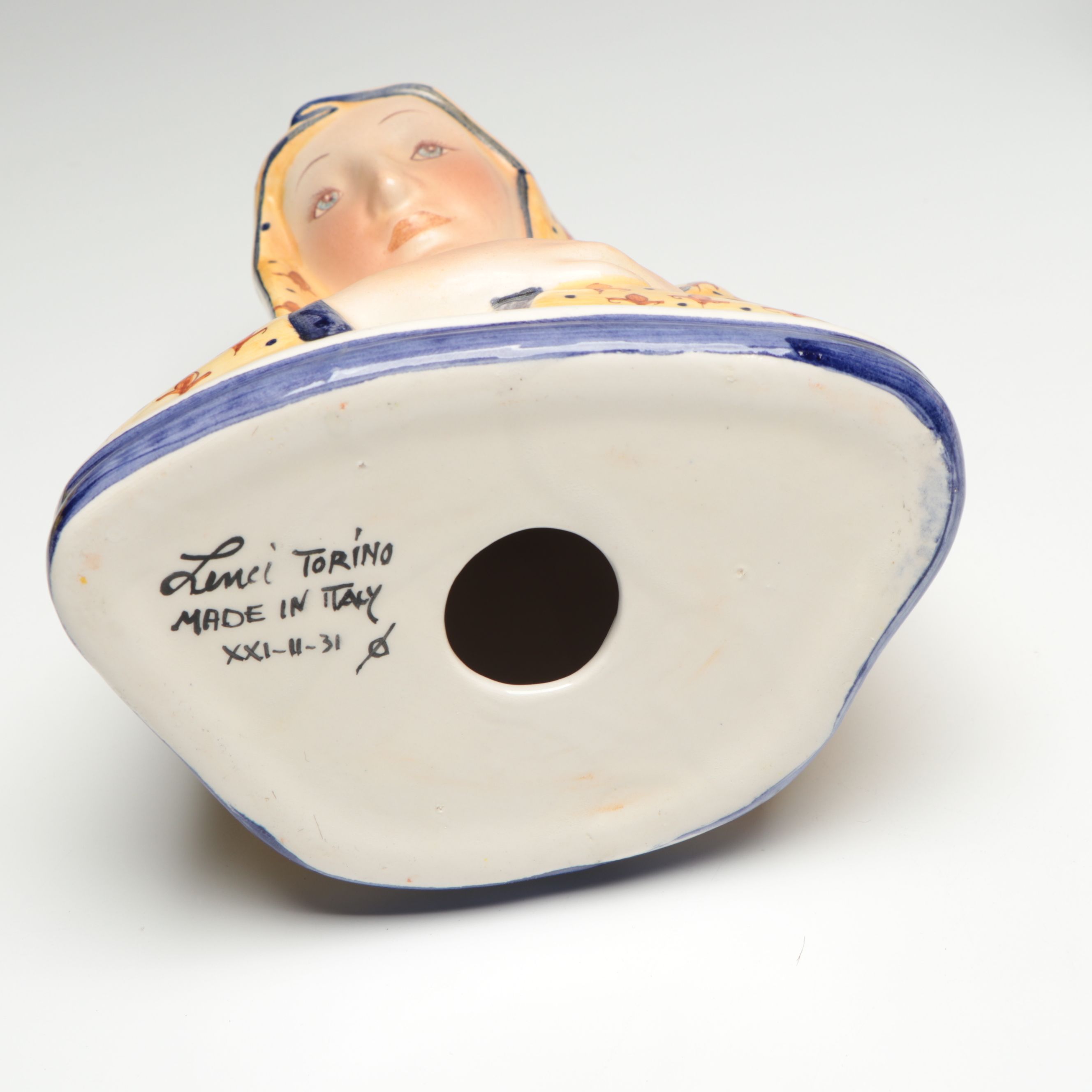 Lenci C.I.A. Manna and Other Italian Madonna Busts, Early to Mid-20th C.