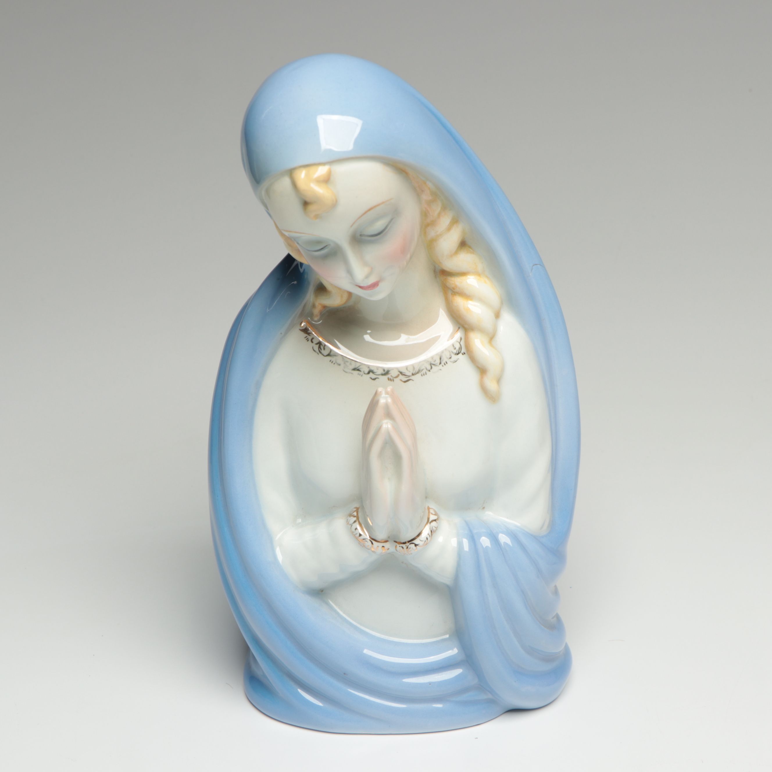 Lenci C.I.A. Manna and Other Italian Madonna Busts, Early to Mid-20th C.