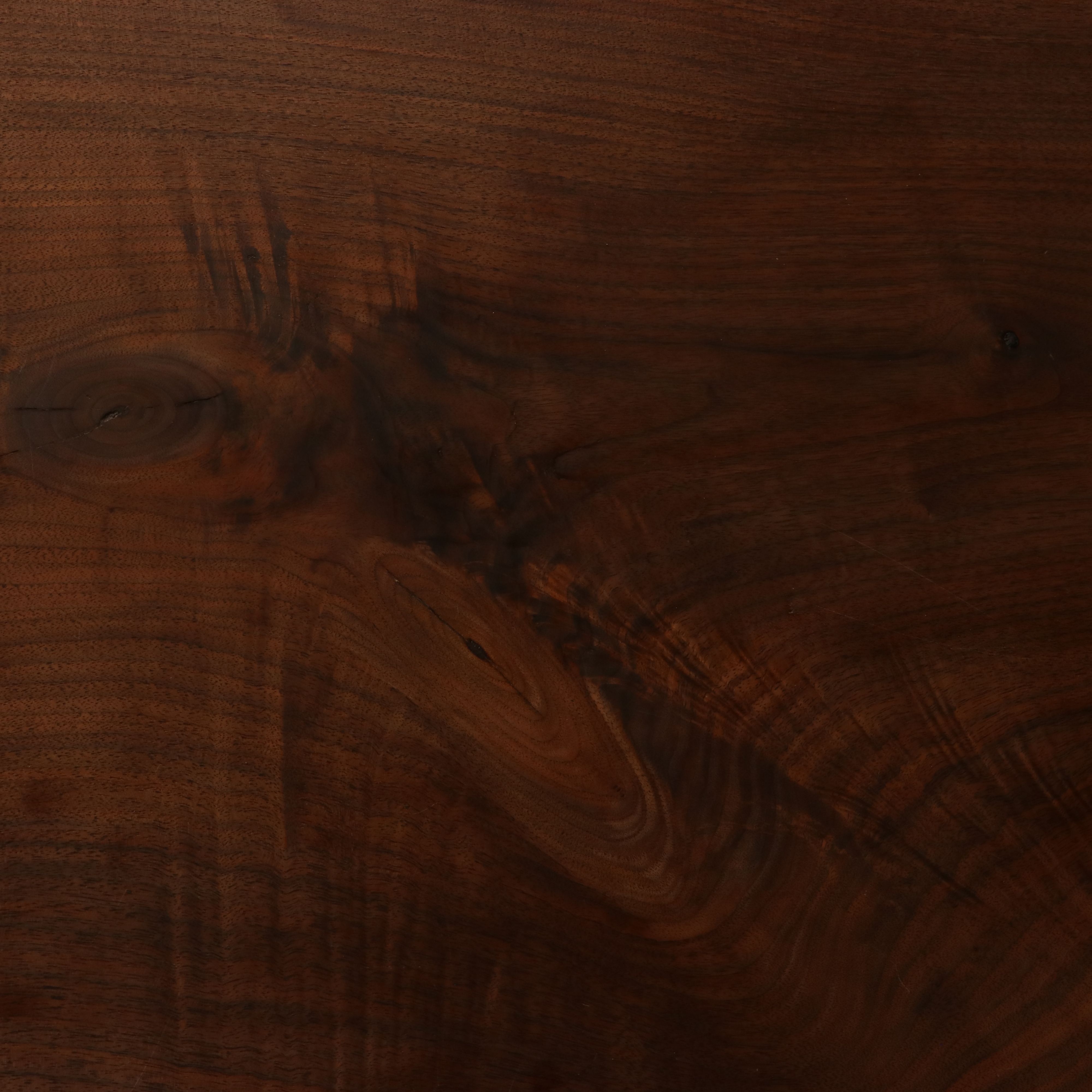 Live-Edge Walnut Coffee Table Handcrafted by Tim Liefer, 2021