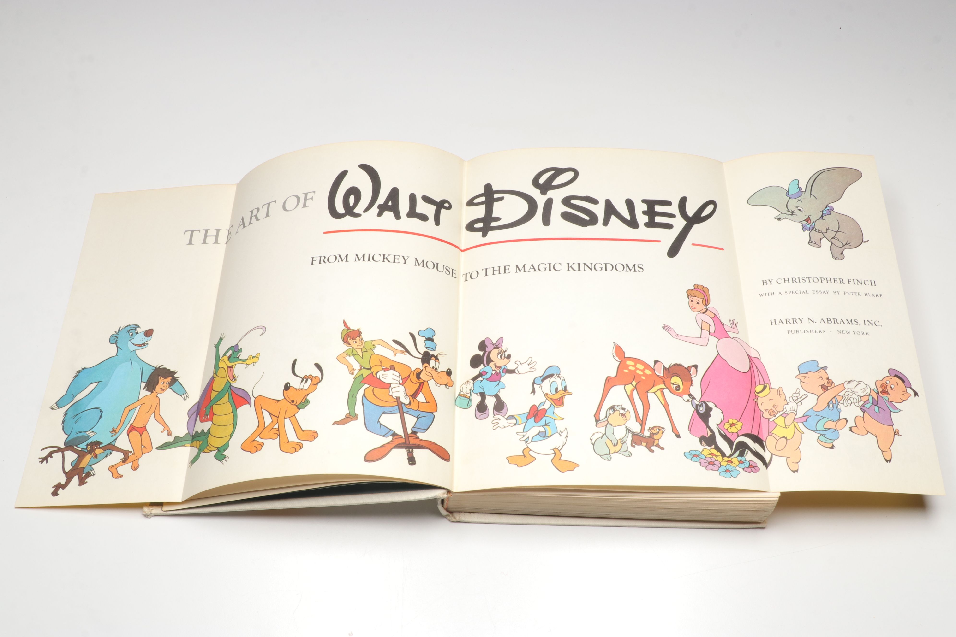 First Edition "The Art of Walt Disney" by Christopher Finch, 1973
