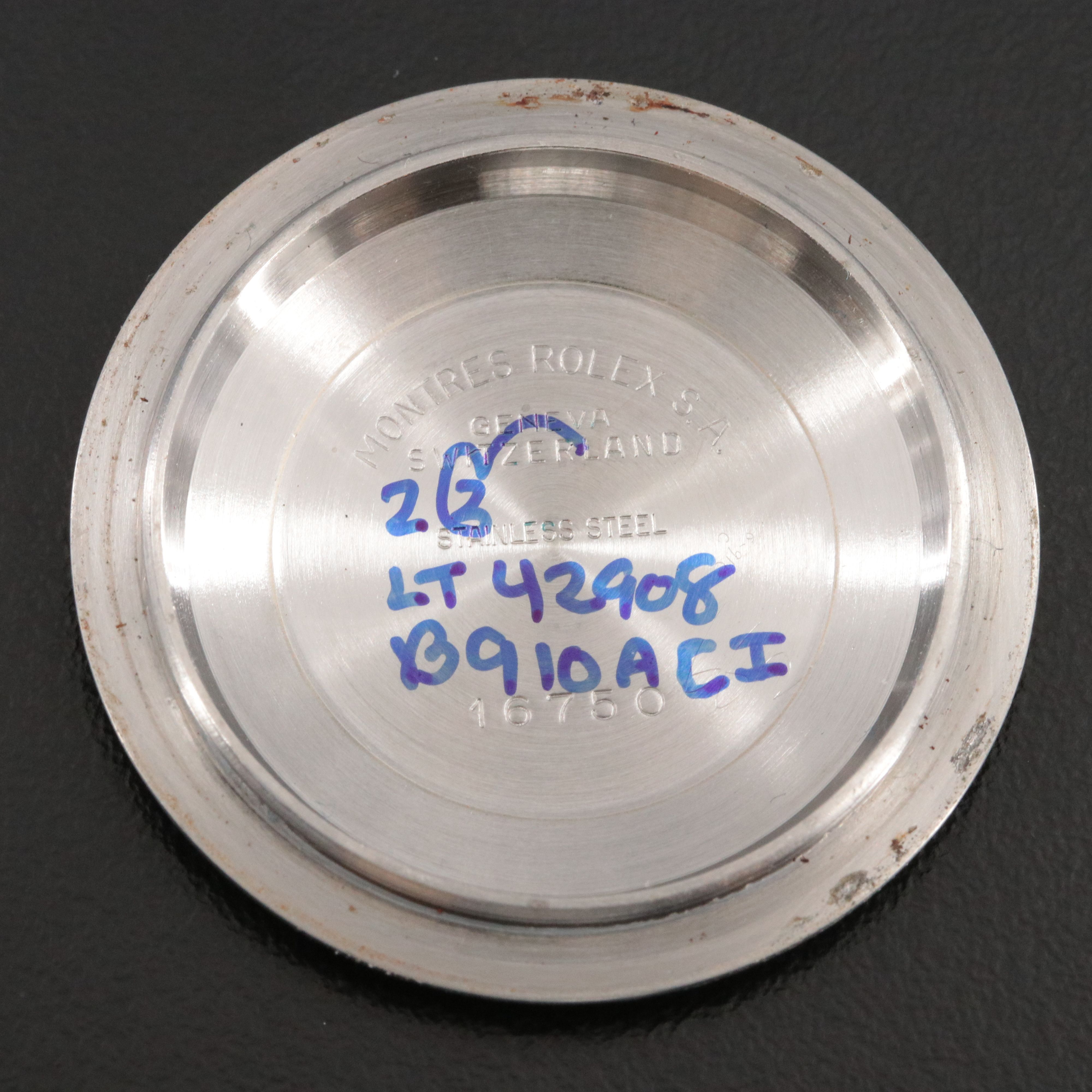 1983 Rolex Black Dial GMT - Master 16753 Watch