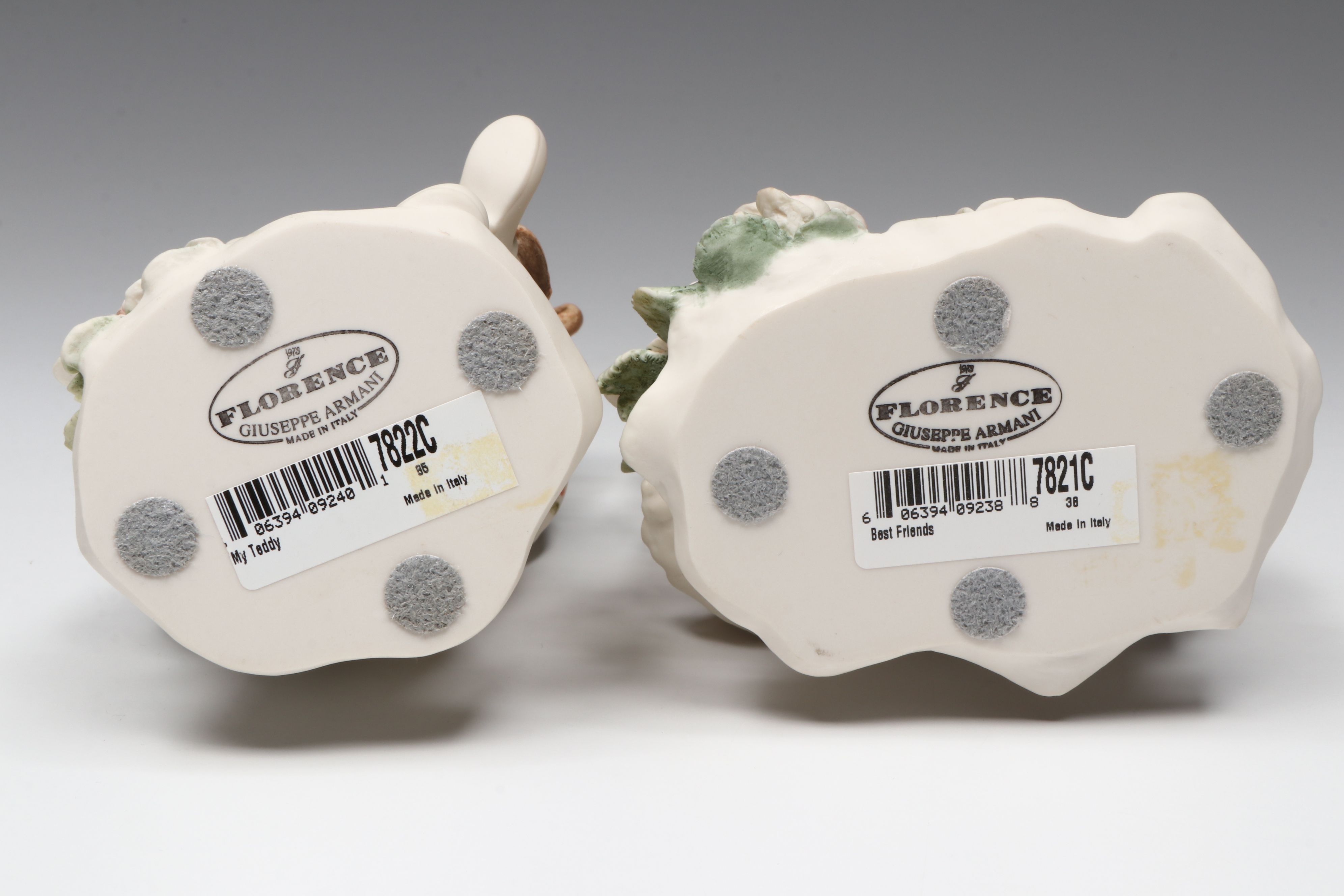 Giuseppe Armani "Best Friends" and "My Teddy" Porcelain Figures