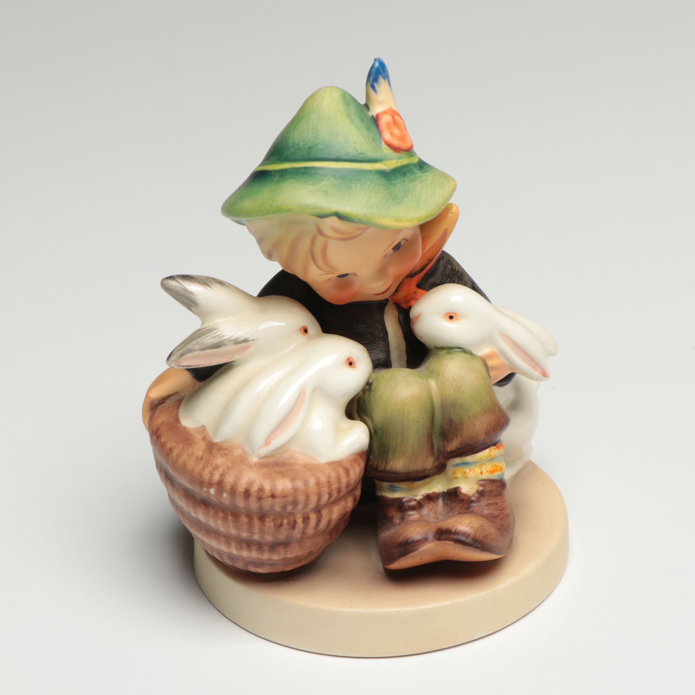 Goebel Hummel Annual Ornaments and Figurines with Anri Wooden Display