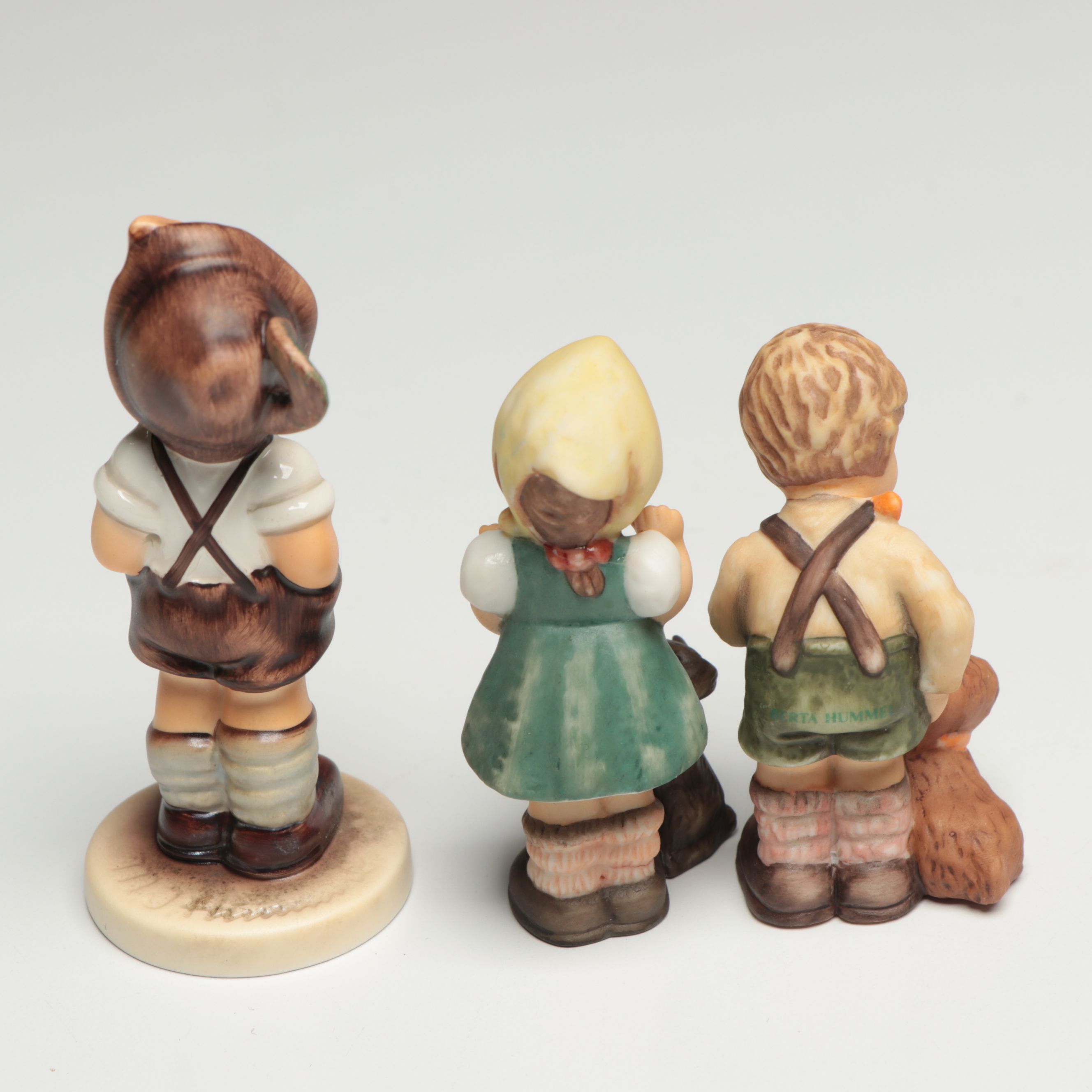 Goebel Hummel Annual Ornaments and Figurines with Anri Wooden Display