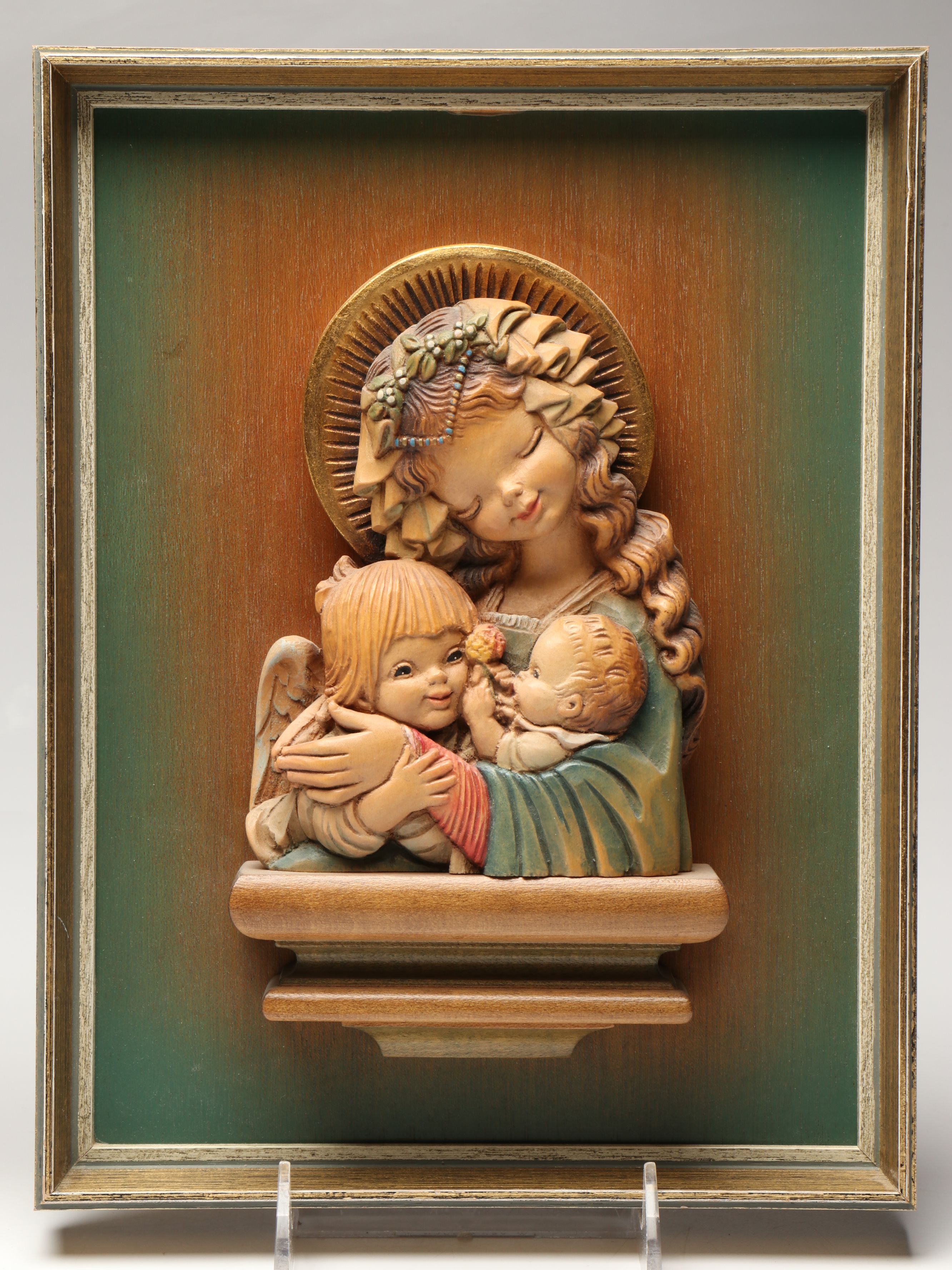 Juan Ferrandiz for ANRI with Other Madonna and Child Wood Carvings