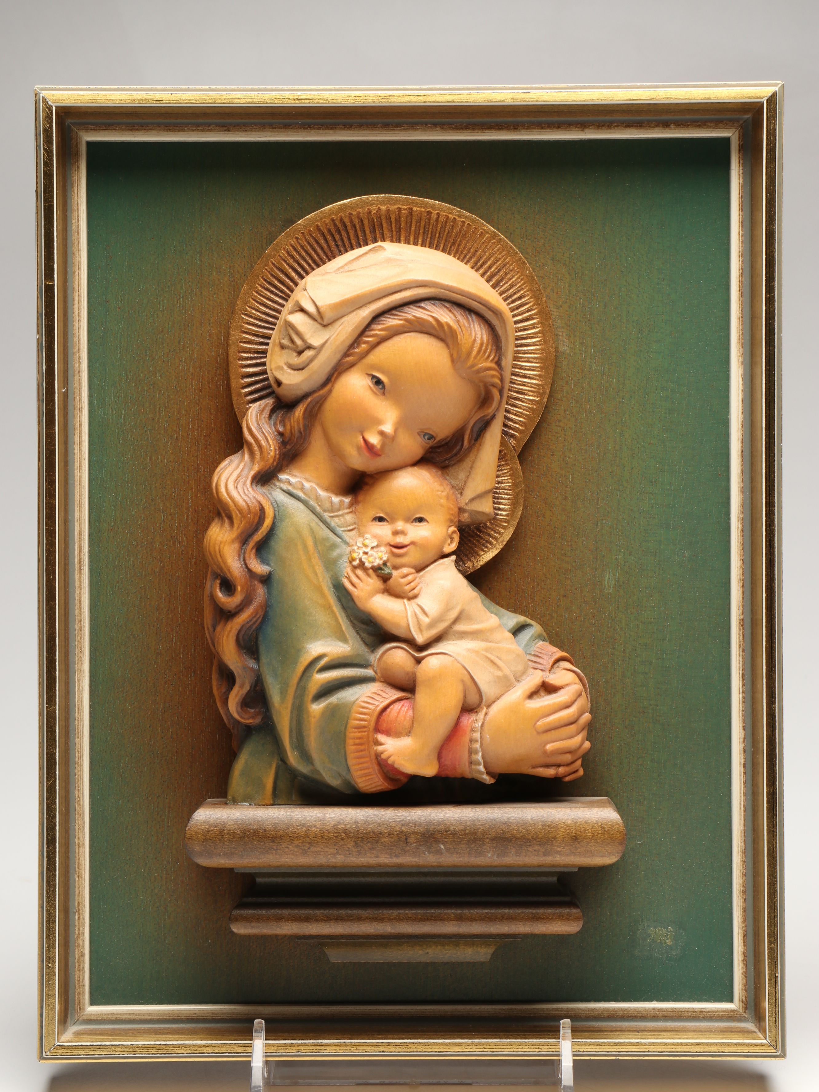 Juan Ferrandiz for ANRI with Other Madonna and Child Wood Carvings