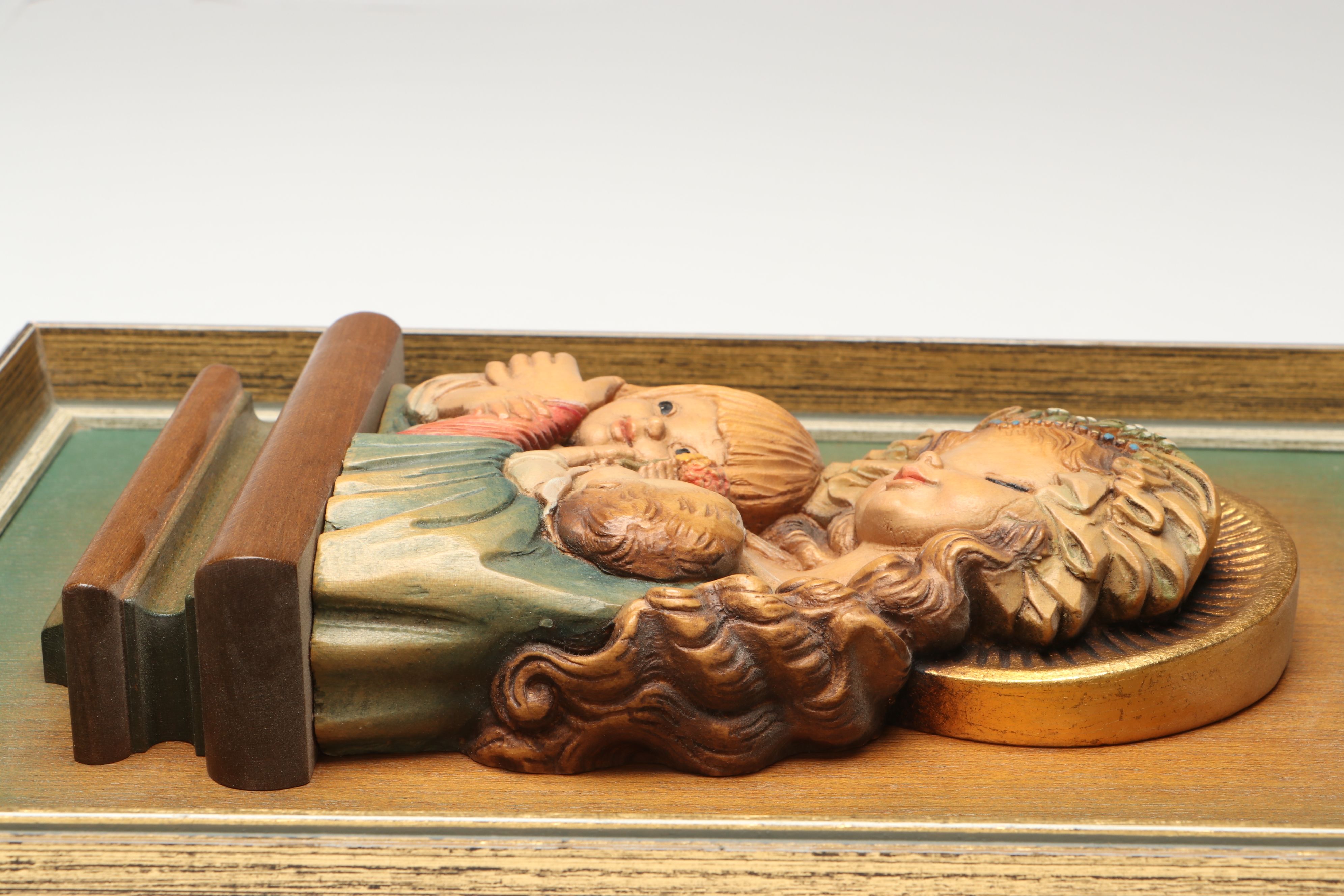 Juan Ferrandiz for ANRI with Other Madonna and Child Wood Carvings