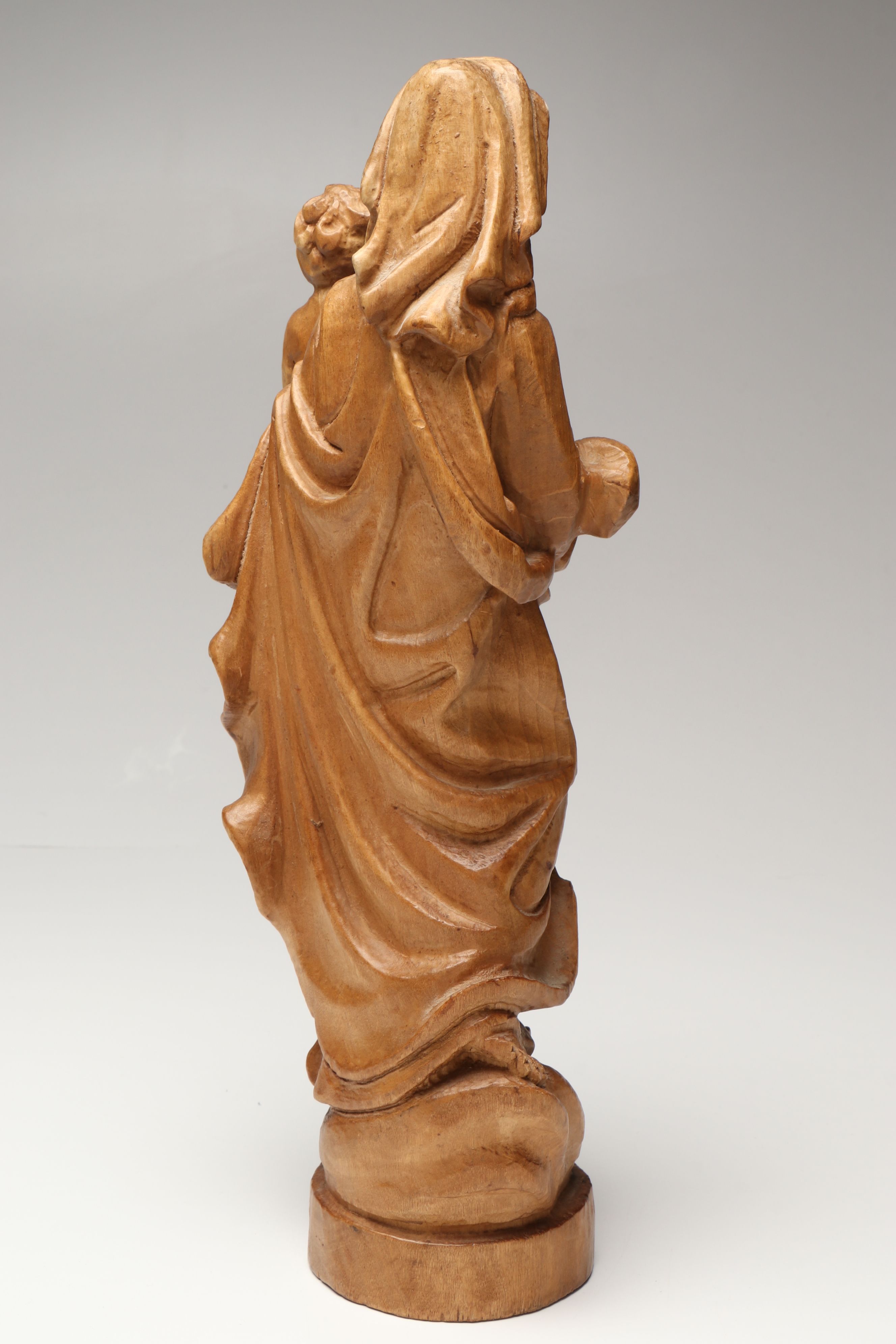 Juan Ferrandiz for ANRI with Other Madonna and Child Wood Carvings