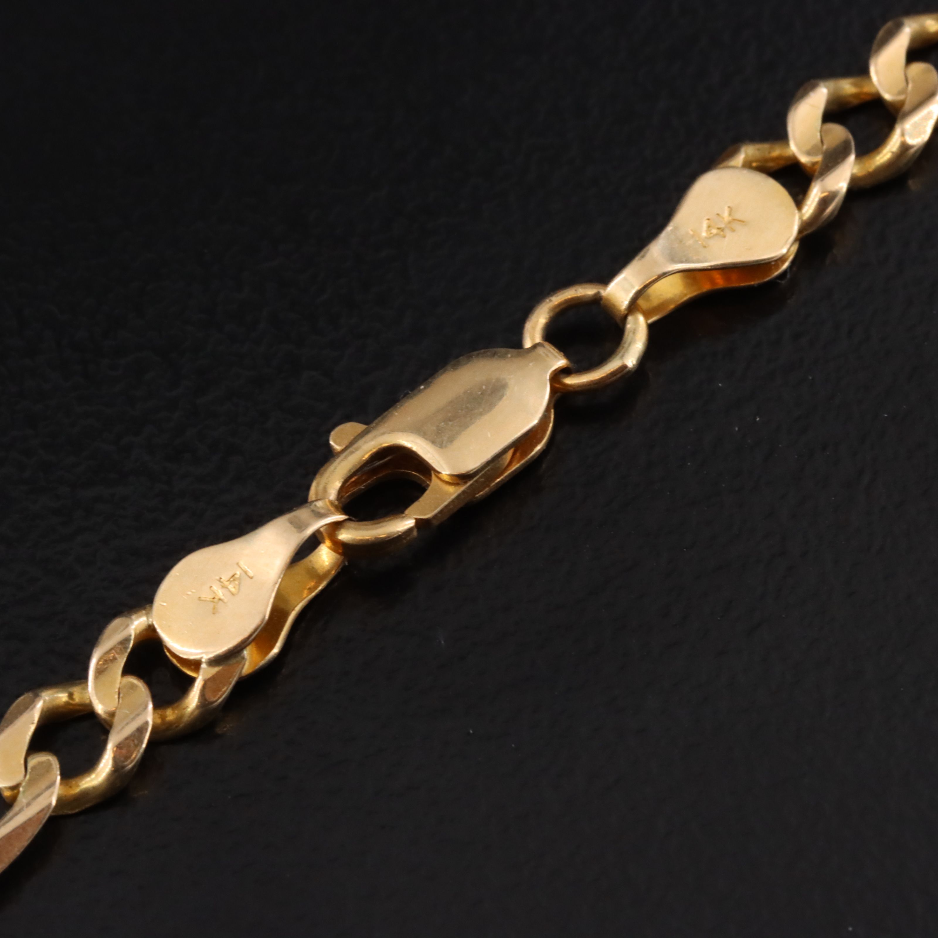 14K Figaro Chain Necklace