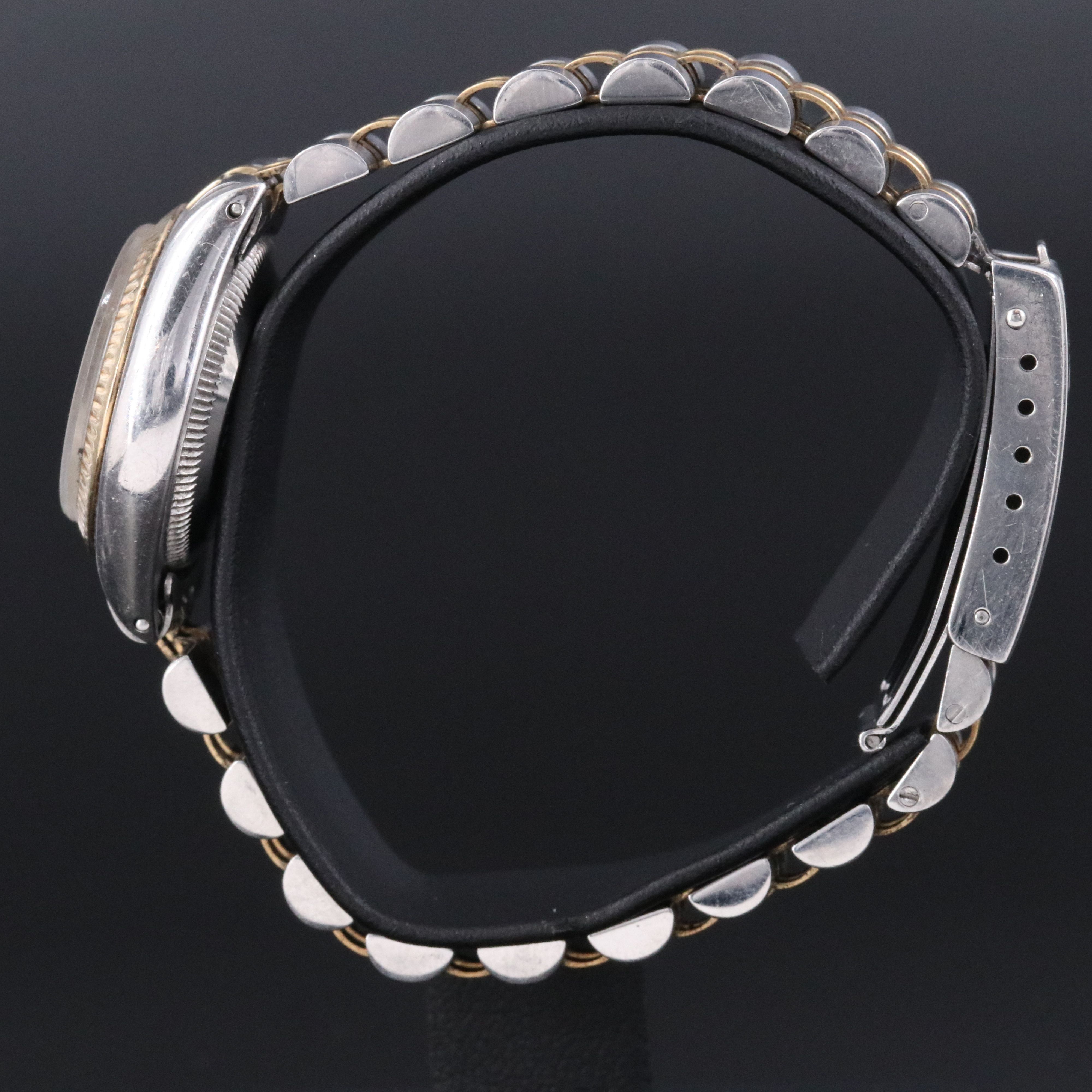 1982 Rolex Oyster Perpetual Two Tone 6719 Watch