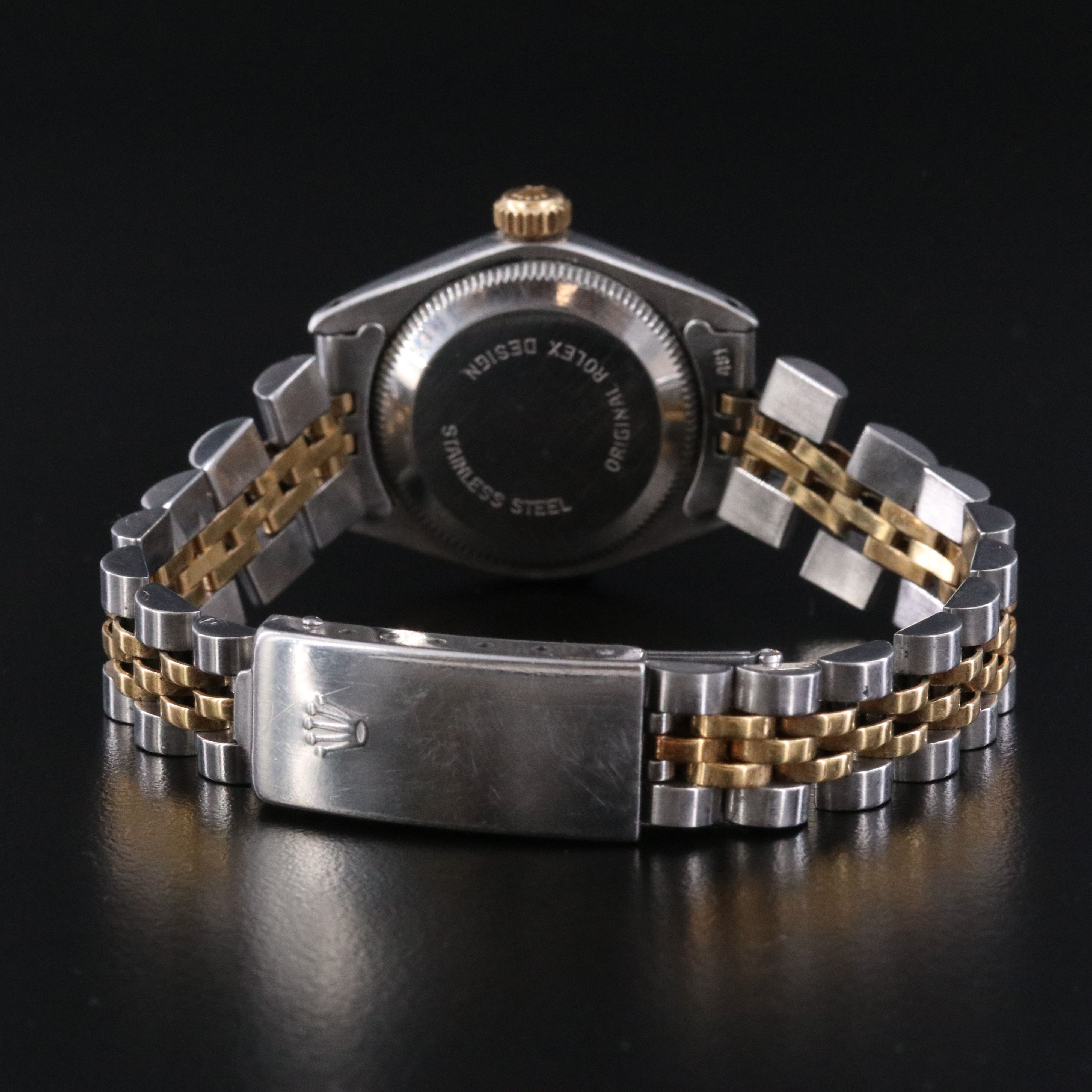 1982 Rolex Oyster Perpetual Two Tone 6719 Watch