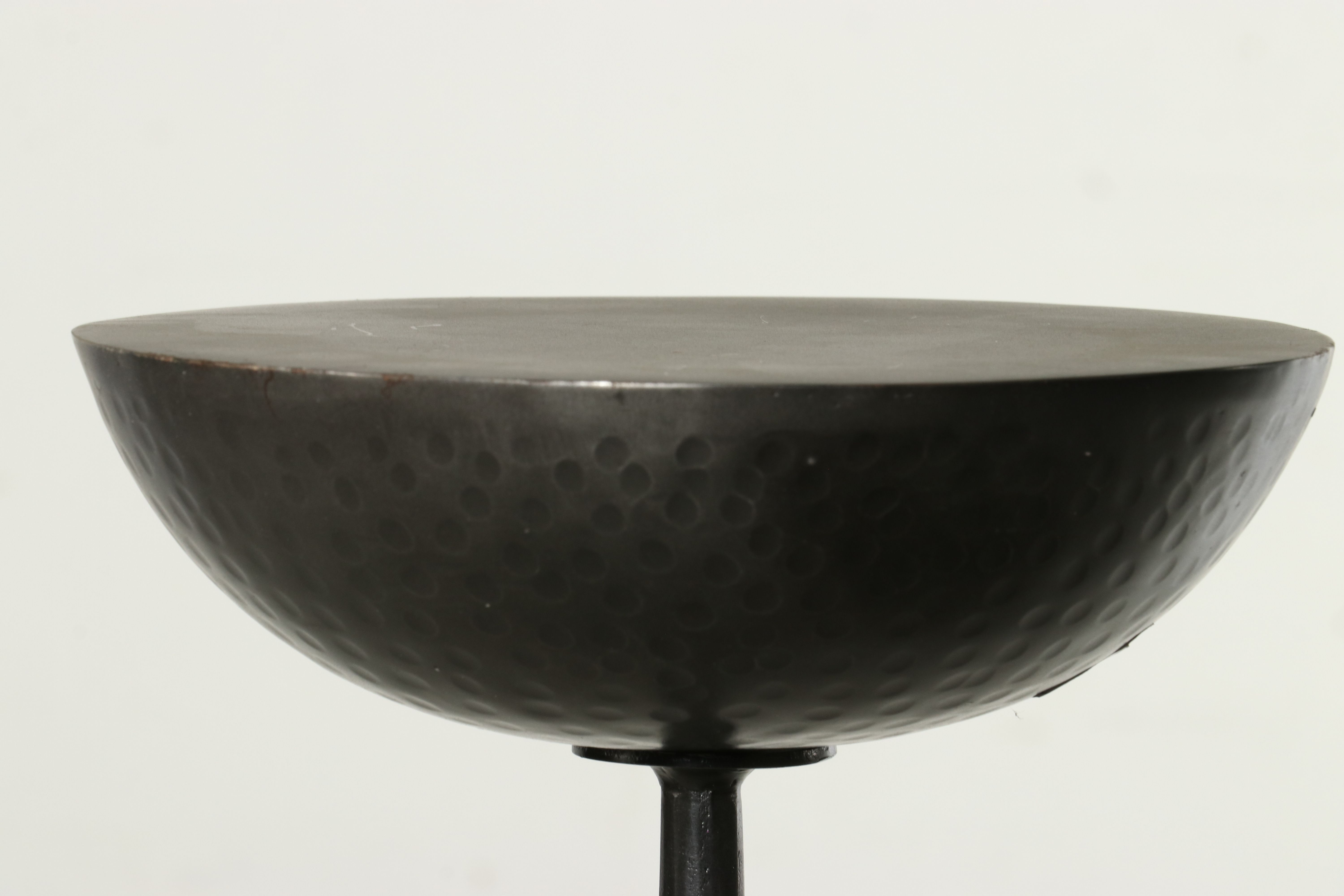 Wrought Iron Pillar Floor Candle Holder